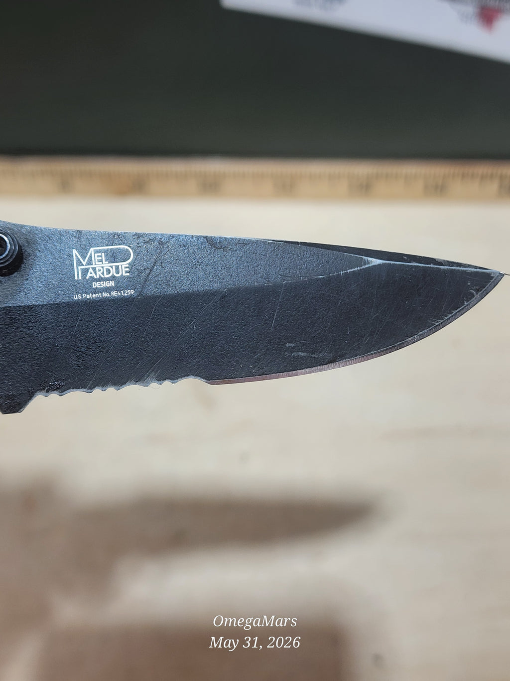 BENCHMADE 556-154CM Mini Griptilian - Light Usage - #23Gr