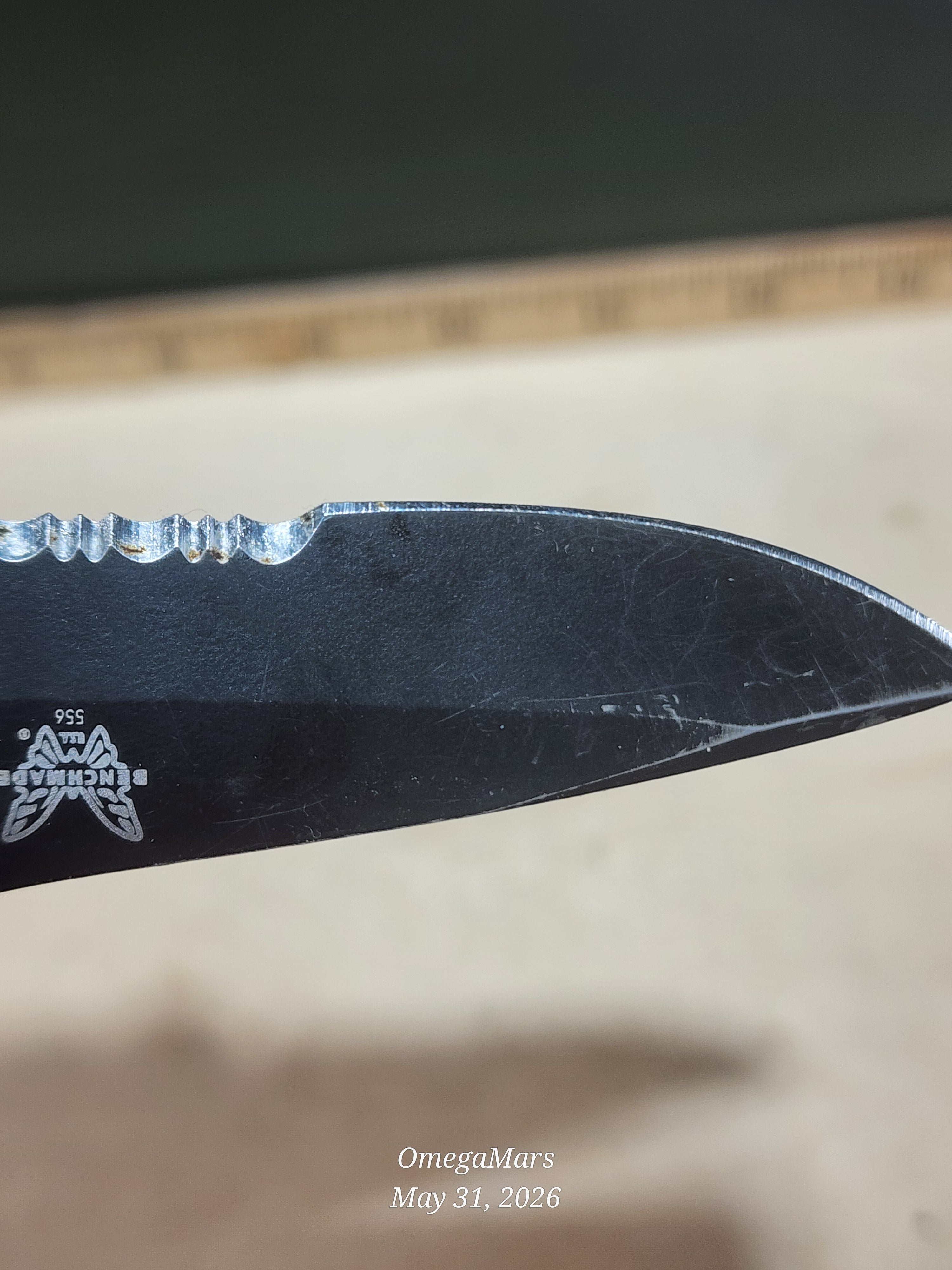 BENCHMADE 556-154CM Mini Griptilian - Light Usage - #23Gr