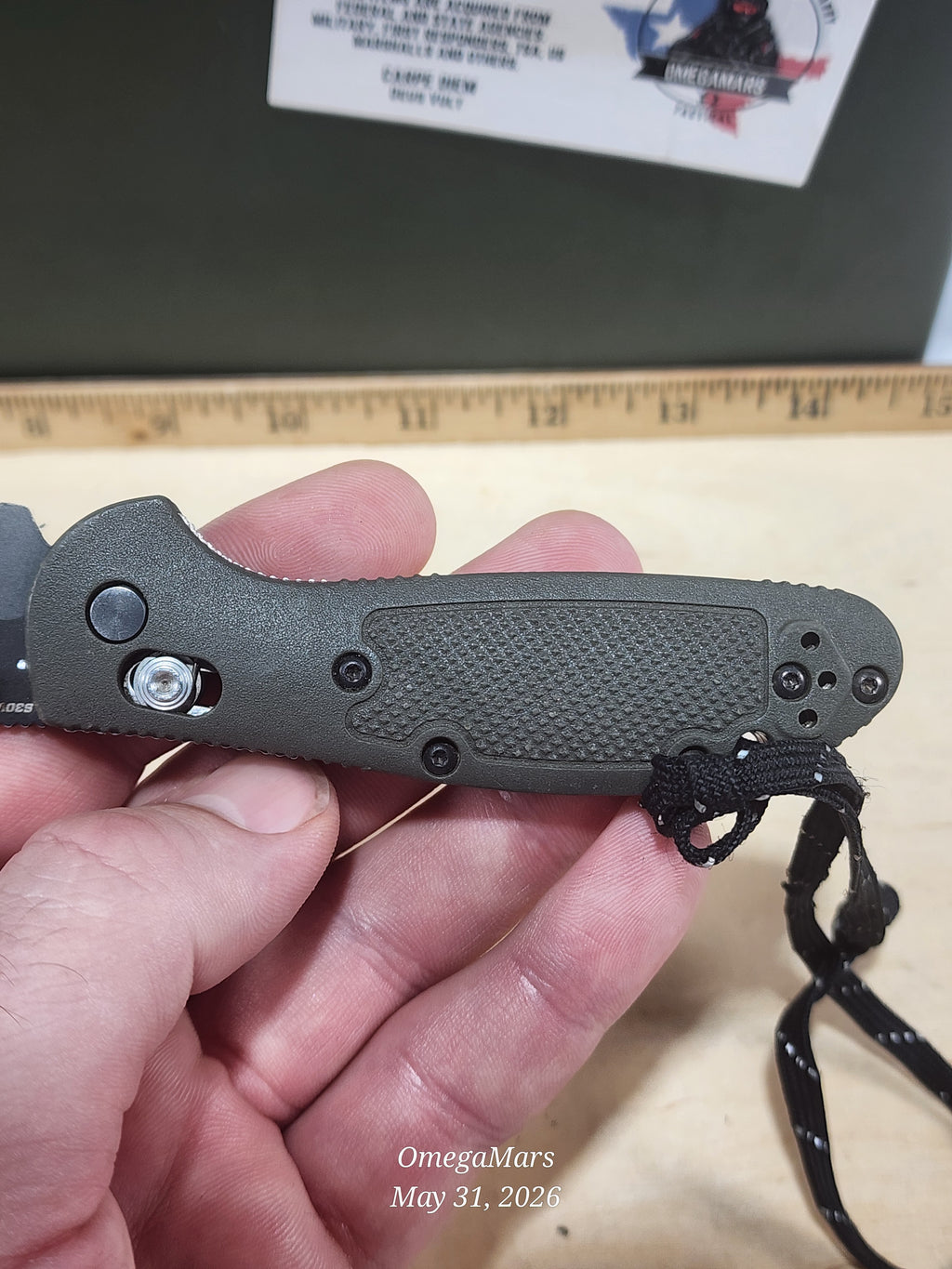 BENCHMADE 556-S30V Mini Griptilian - Light Usage - #24Gr