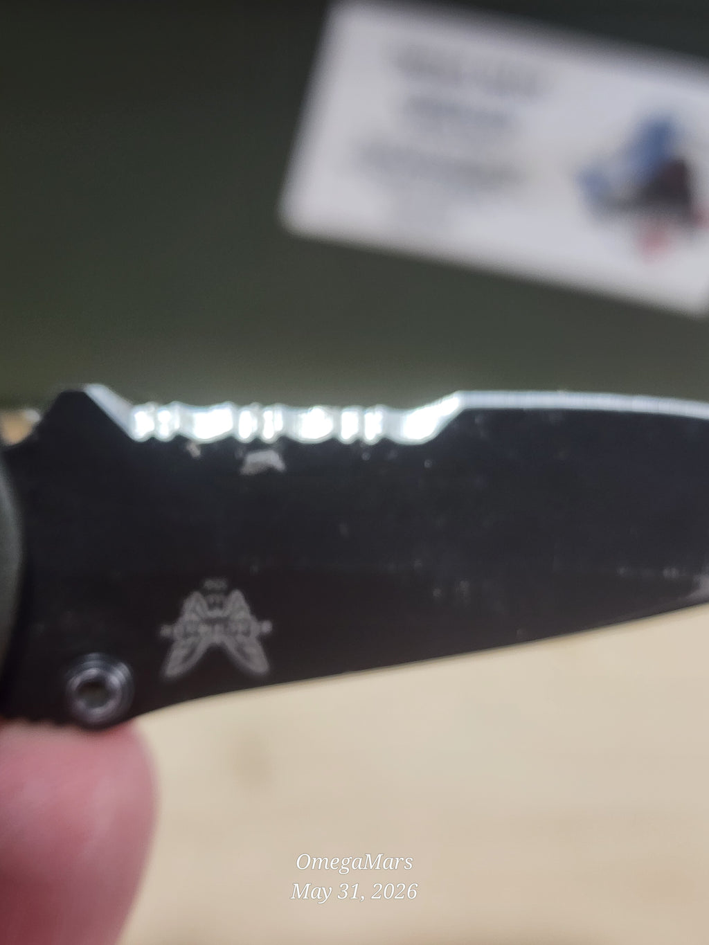 BENCHMADE 556-S30V Mini Griptilian - Light Usage - #24Gr