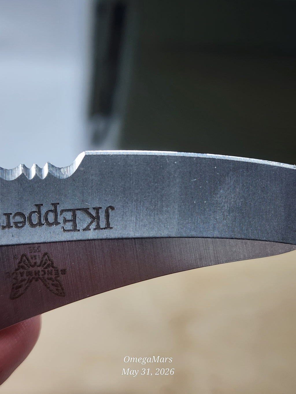 BENCHMADE 555-154CM Mini Griptilian - Light Usage - #25Gr