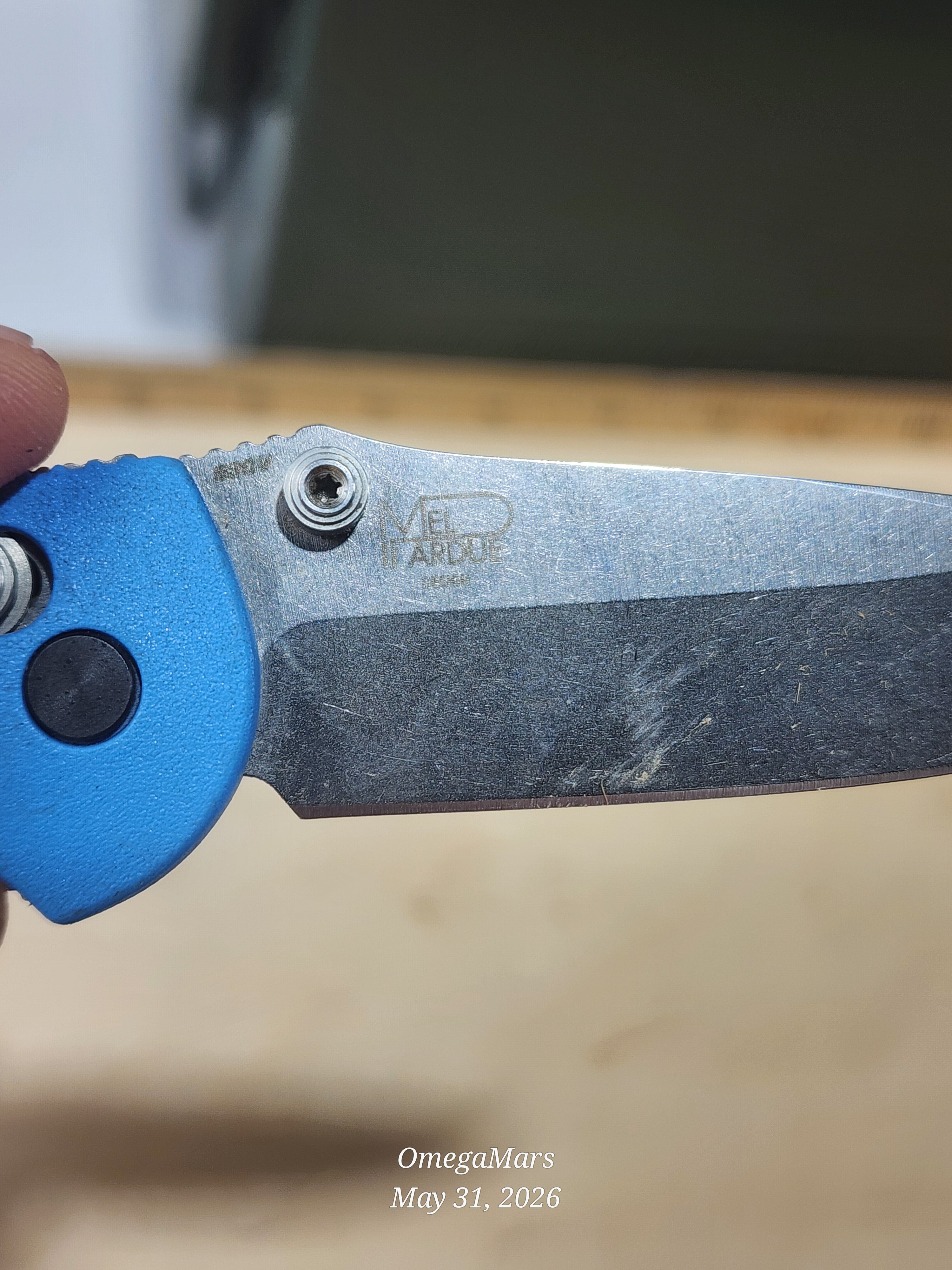 BENCHMADE 556 Mini Griptilian - Light Usage - S30V steel #26Gr