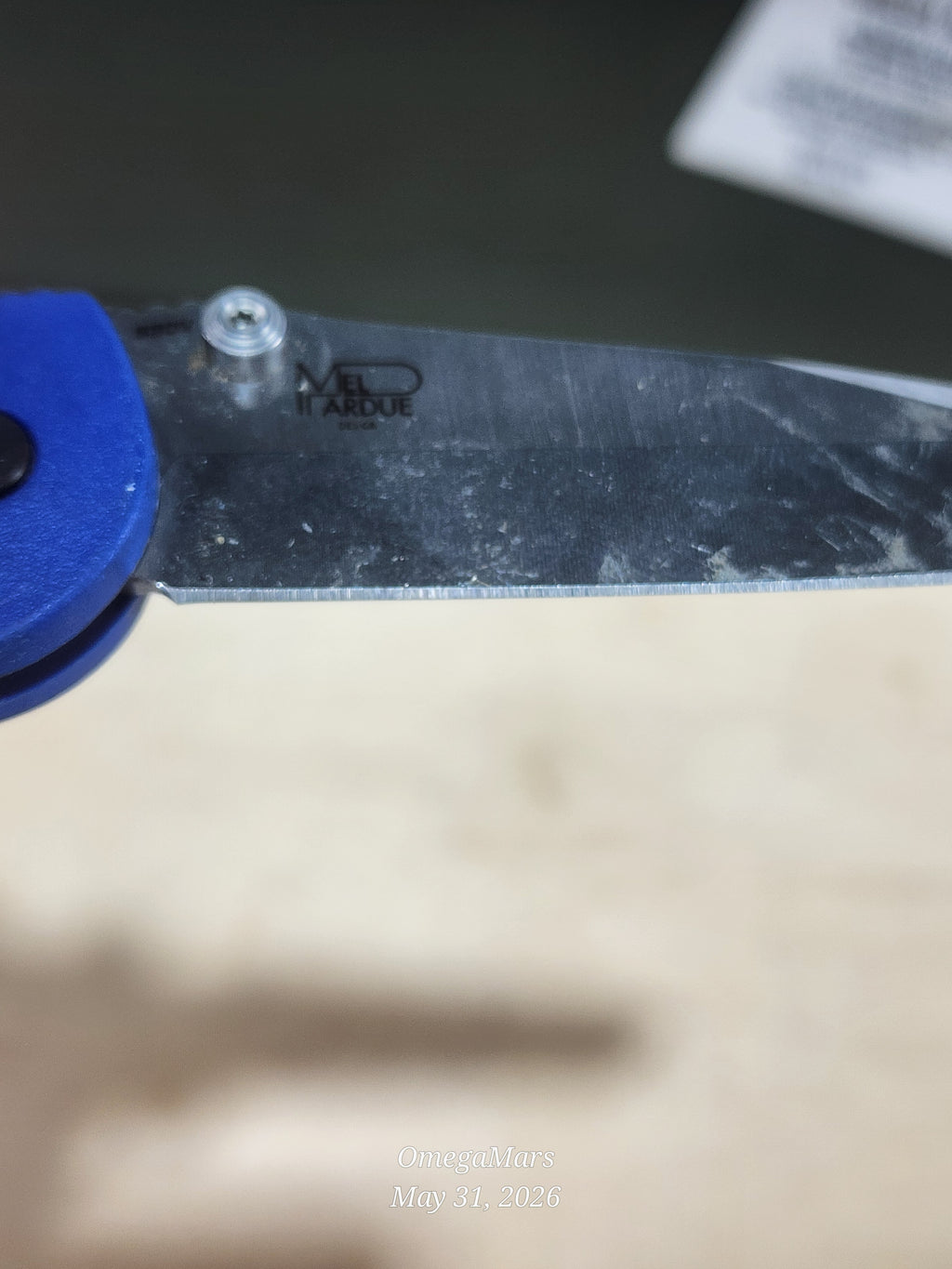 BENCHMADE 557 - S30V - Mini Griptilain Tanto - Light Usage/Dirty - #27Gr