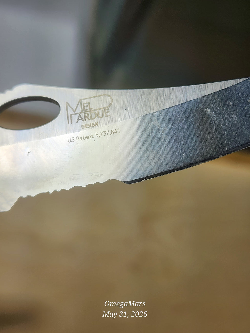 BENCHMADE 555 - 440C - Mini Griptilain - Light Usage/Dirty - #28Gr