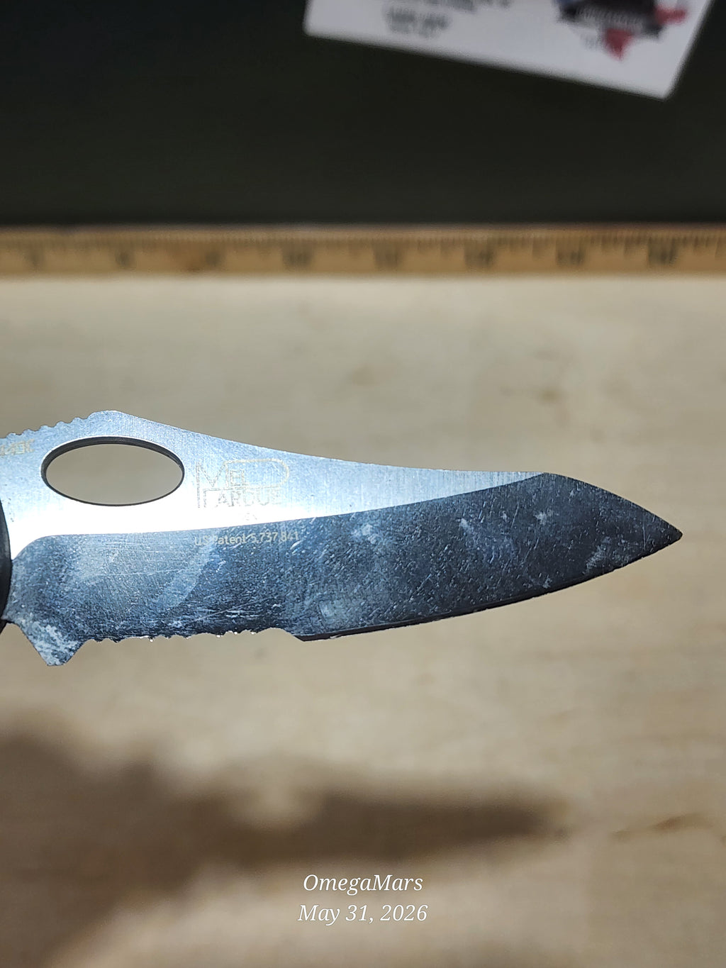 BENCHMADE 555 - 440C - Mini Griptilain - Light Usage/Dirty - #28Gr