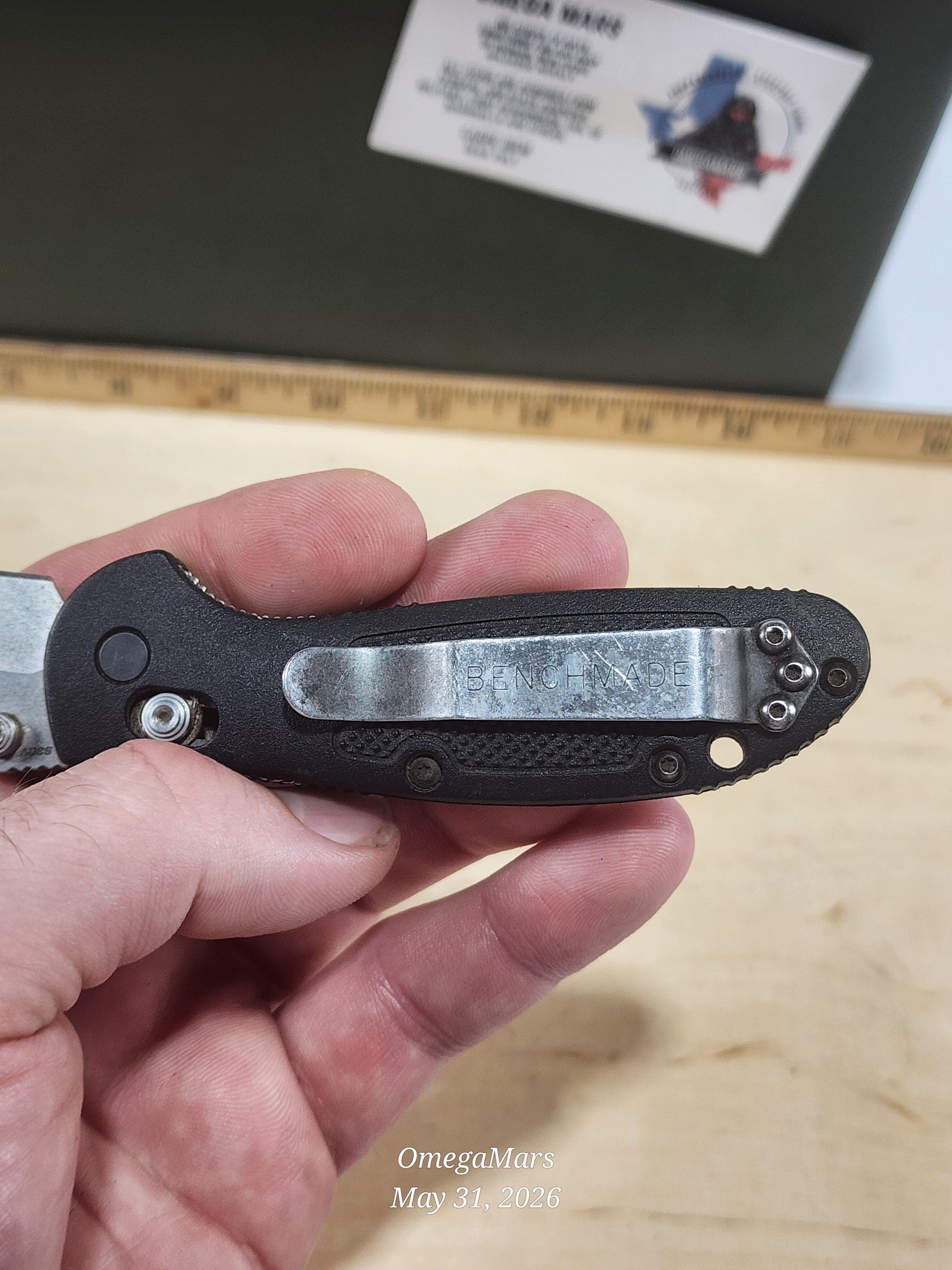 BENCHMADE 556 - S30V - Mini Griptilain - Light Usage/Dirty - #30Gr
