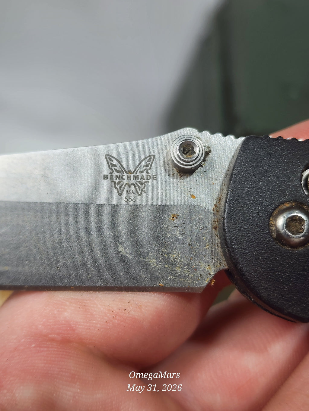 BENCHMADE 556 - S30V - Mini Griptilain - Light Usage/Dirty - #30Gr