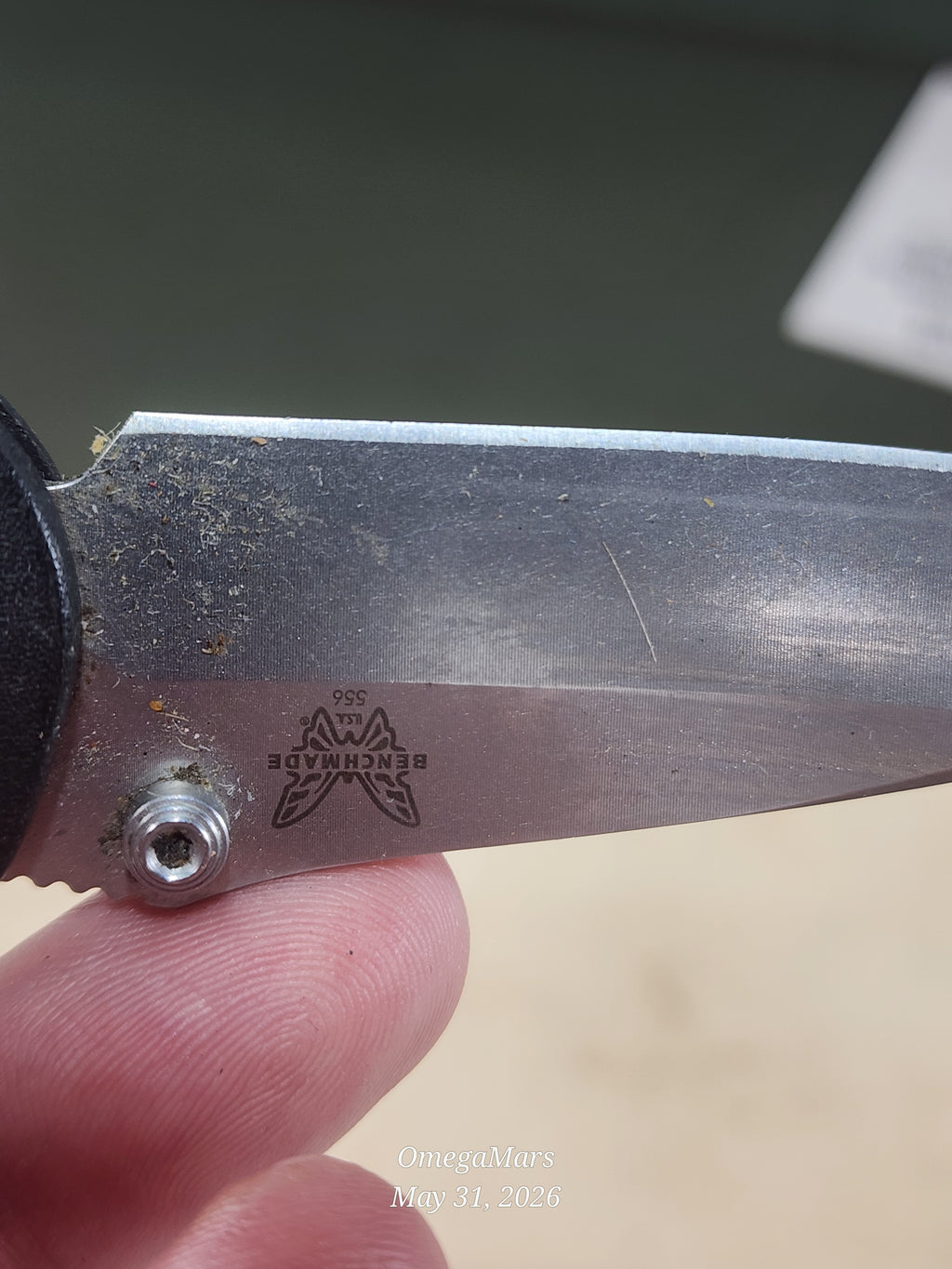 BENCHMADE 556 - S30V - Mini Griptilain - Light Usage/Dirty - #30Gr