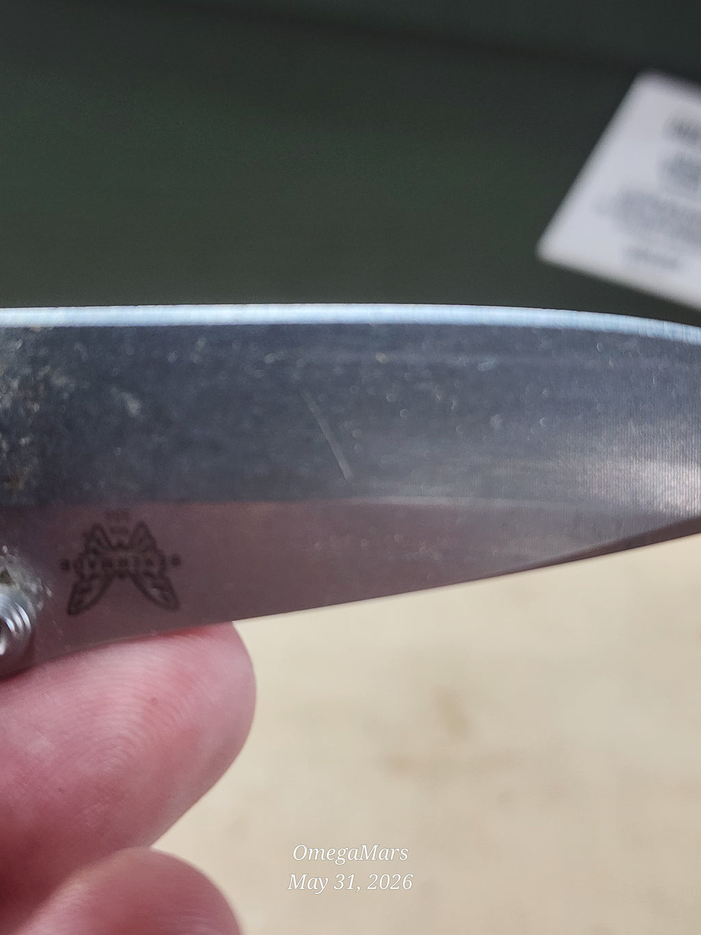 BENCHMADE 556 - S30V - Mini Griptilain - Light Usage/Dirty - #30Gr