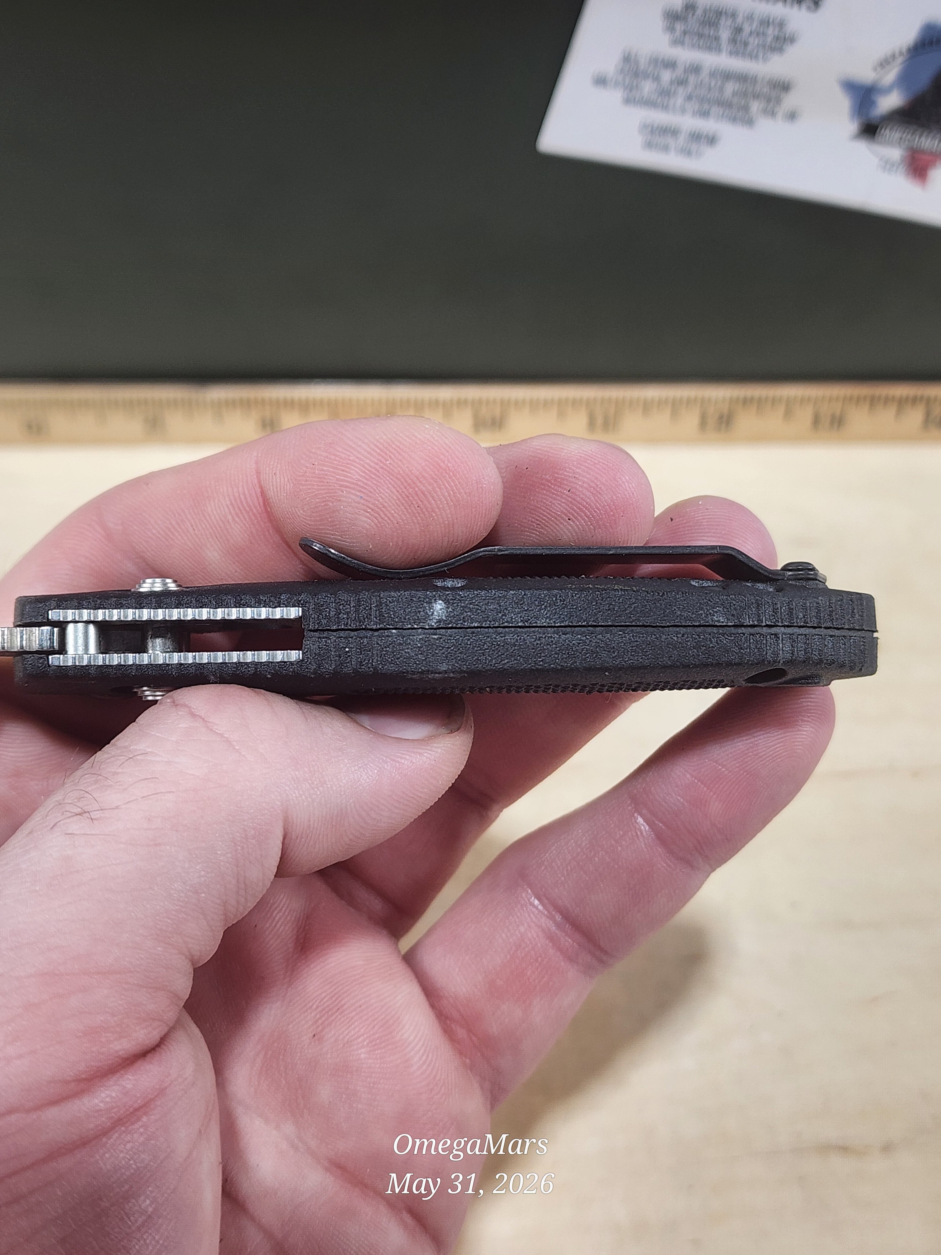BENCHMADE 556 - S30V - Mini Griptilain - Light Usage/Dirty - #31Gr
