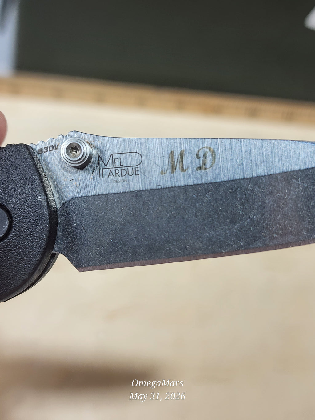 BENCHMADE 556 - S30V - Mini Griptilain - Light Usage/Dirty - #31Gr