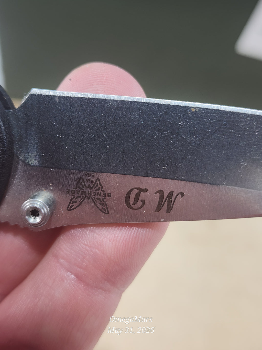BENCHMADE 556 - S30V - Mini Griptilain - Light Usage/Dirty - #31Gr