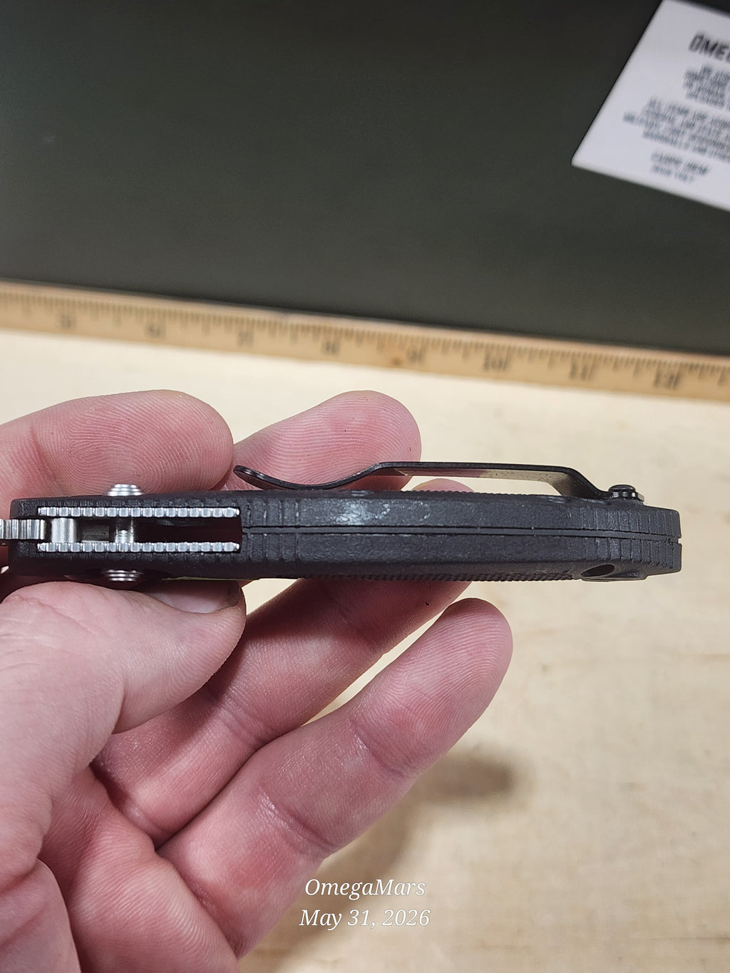BENCHMADE 556 - 154CM - Mini Griptilain - Light Usage/Dirty - #33Gr