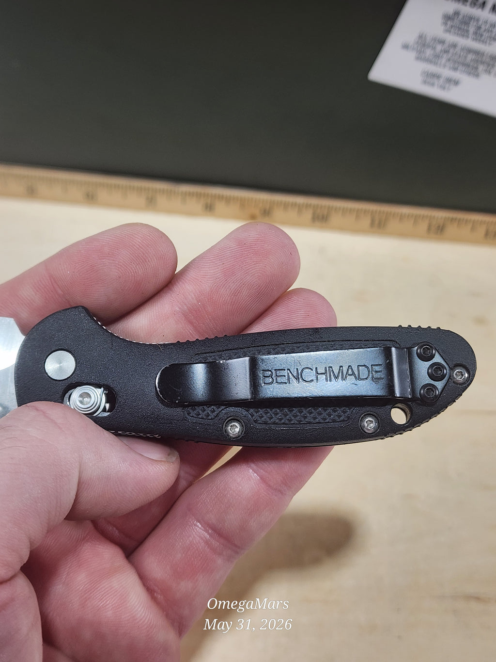 BENCHMADE 556 - 154CM - Mini Griptilain - Light Usage/Dirty - #33Gr