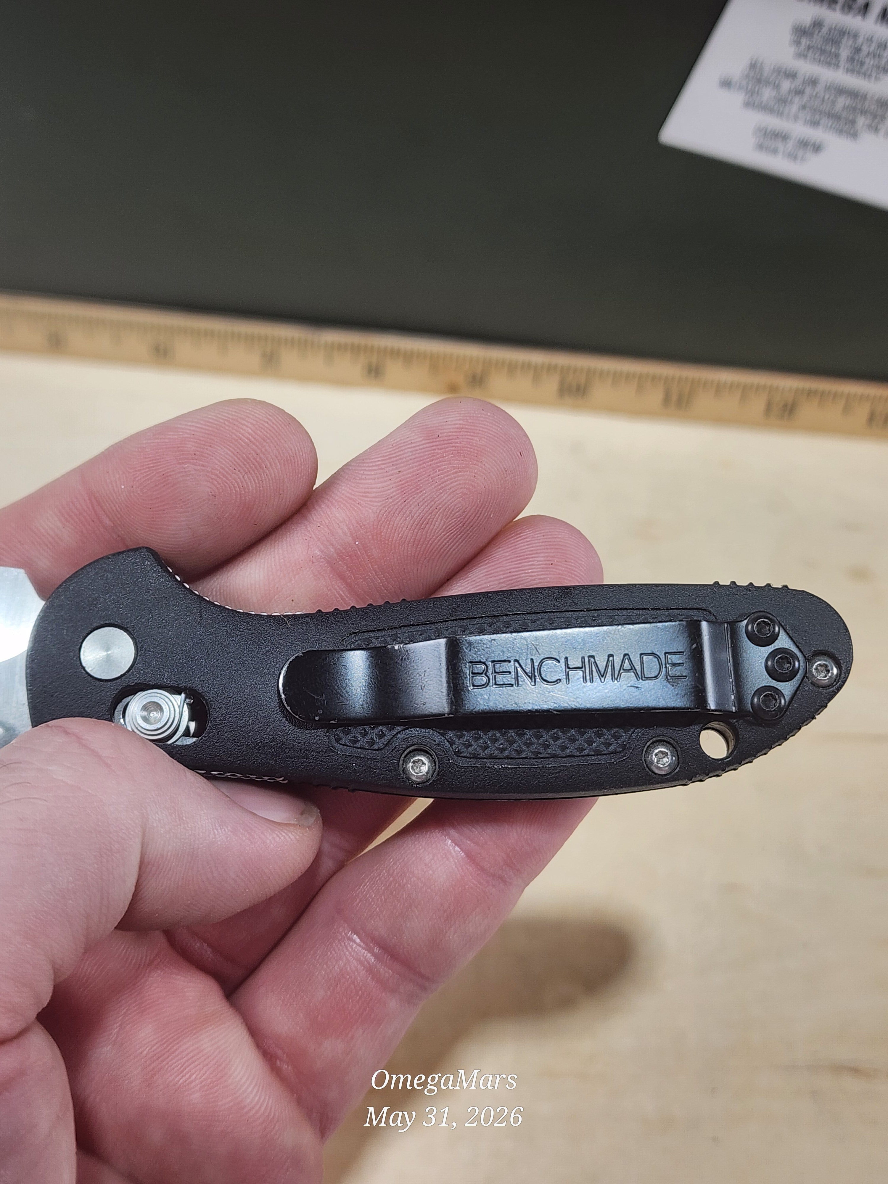 BENCHMADE 556 - 154CM - Mini Griptilain - Light Usage/Dirty - #33Gr