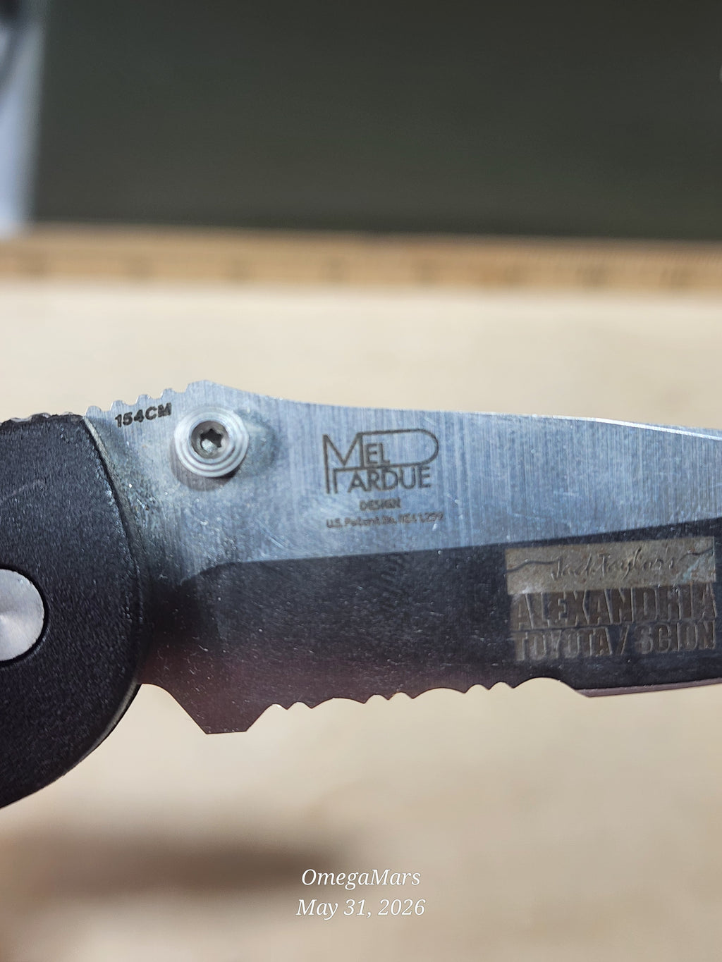 BENCHMADE 556 - 154CM - Mini Griptilain - Light Usage/Dirty - #33Gr