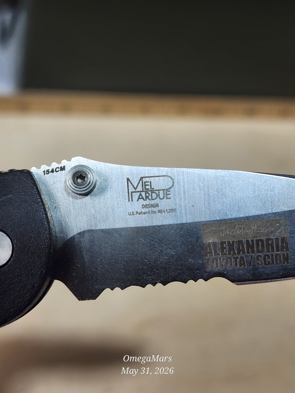 BENCHMADE 556 - 154CM - Mini Griptilain - Light Usage/Dirty - #33Gr