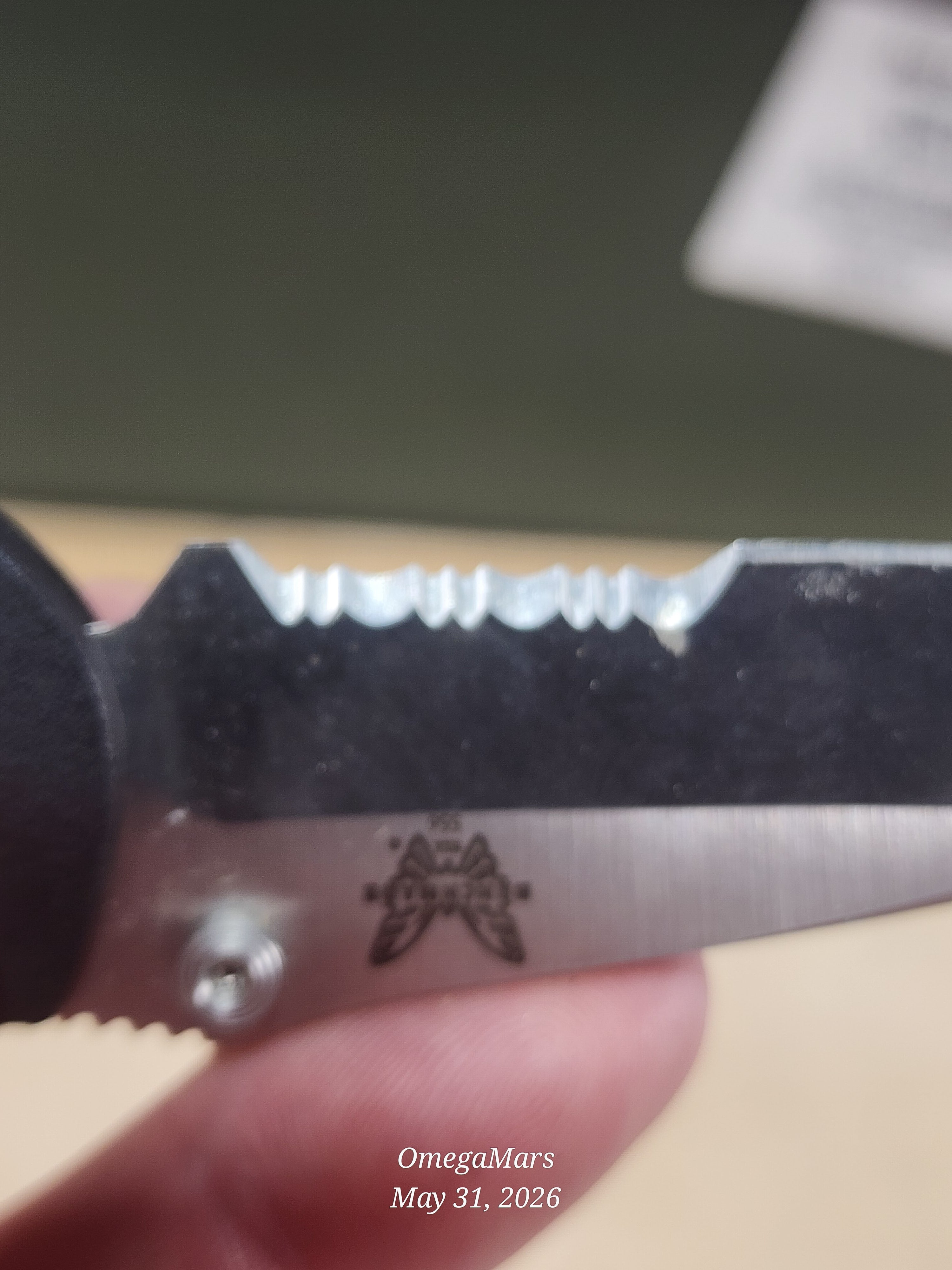 BENCHMADE 556 - 154CM - Mini Griptilain - Light Usage/Dirty - #33Gr