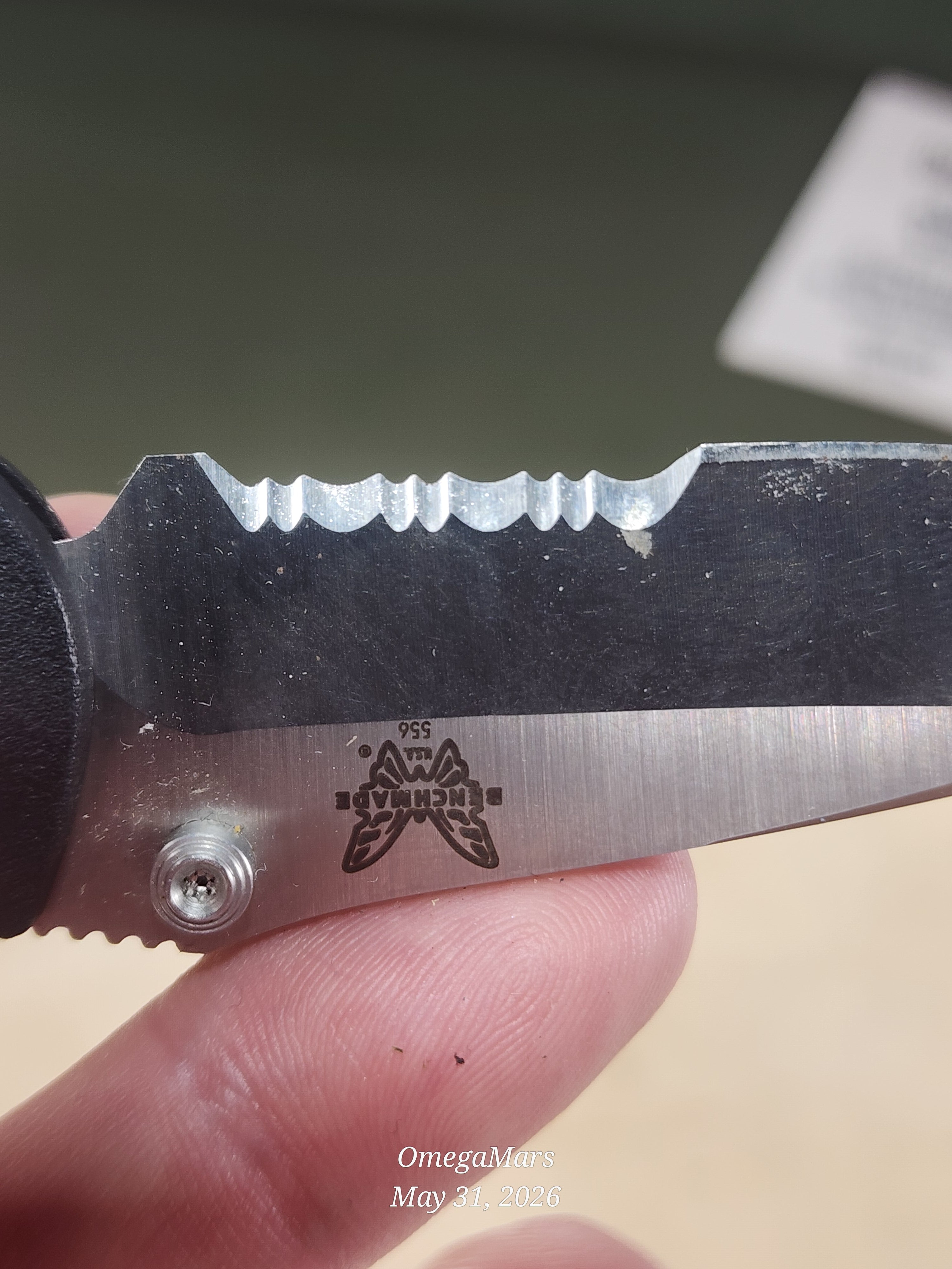 BENCHMADE 556 - 154CM - Mini Griptilain - Light Usage/Dirty - #33Gr