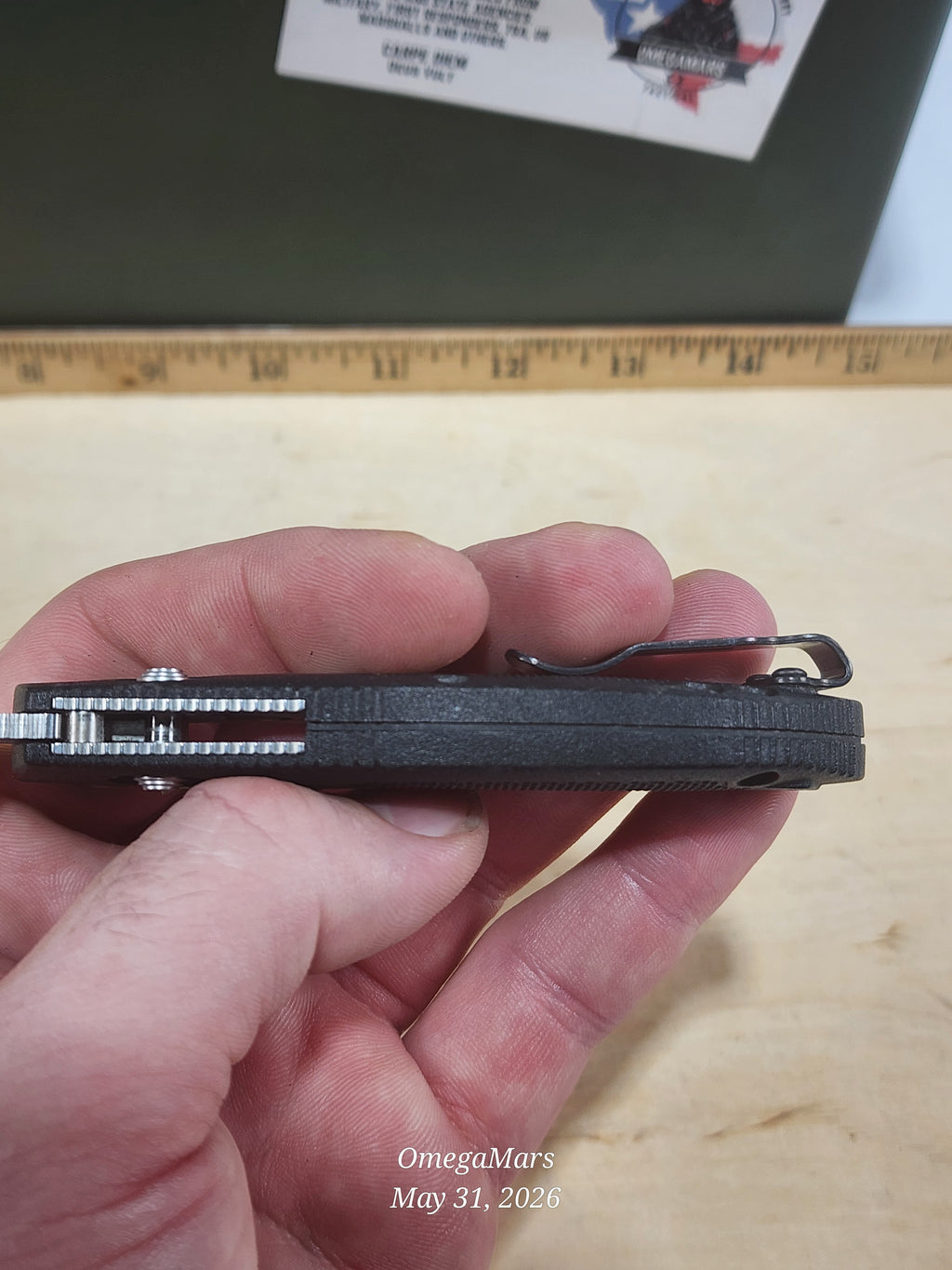 BENCHMADE 556 - 154CM - Mini Griptilain - Light Usage/Dirty - #34Gr