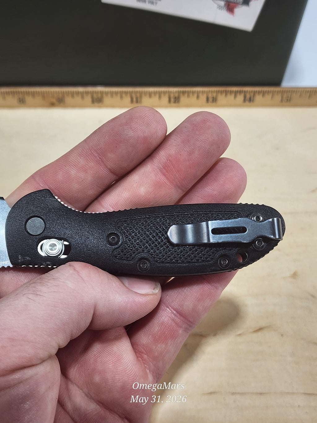BENCHMADE 556 - 154CM - Mini Griptilain - Light Usage/Dirty - #34Gr