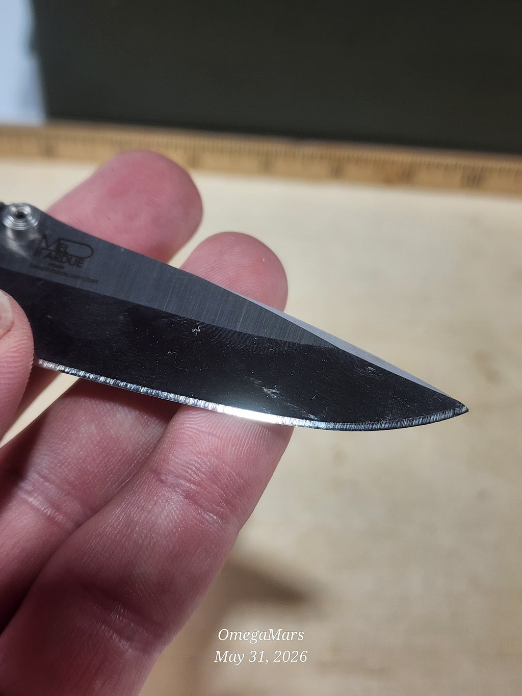 BENCHMADE 556 - 154CM - Mini Griptilain - Light Usage/Dirty - #34Gr