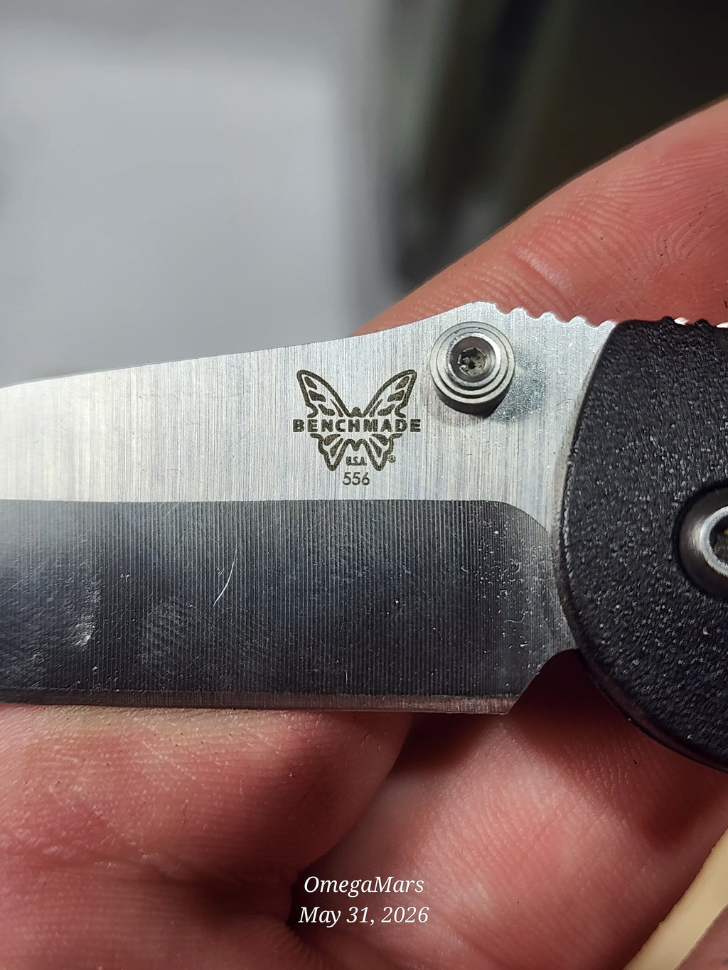 BENCHMADE 556 - 154CM - Mini Griptilain - Light Usage/Dirty - #34Gr