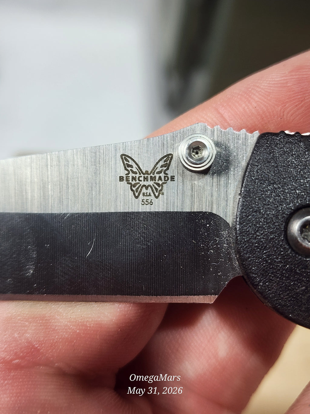 BENCHMADE 556 - 154CM - Mini Griptilain - Light Usage/Dirty - #34Gr