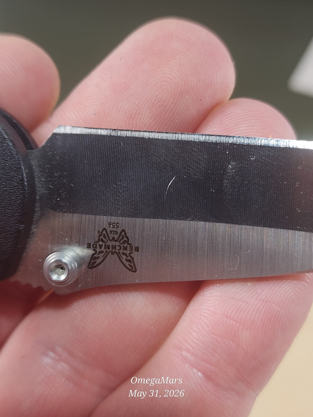 BENCHMADE 556 - 154CM - Mini Griptilain - Light Usage/Dirty - #34Gr