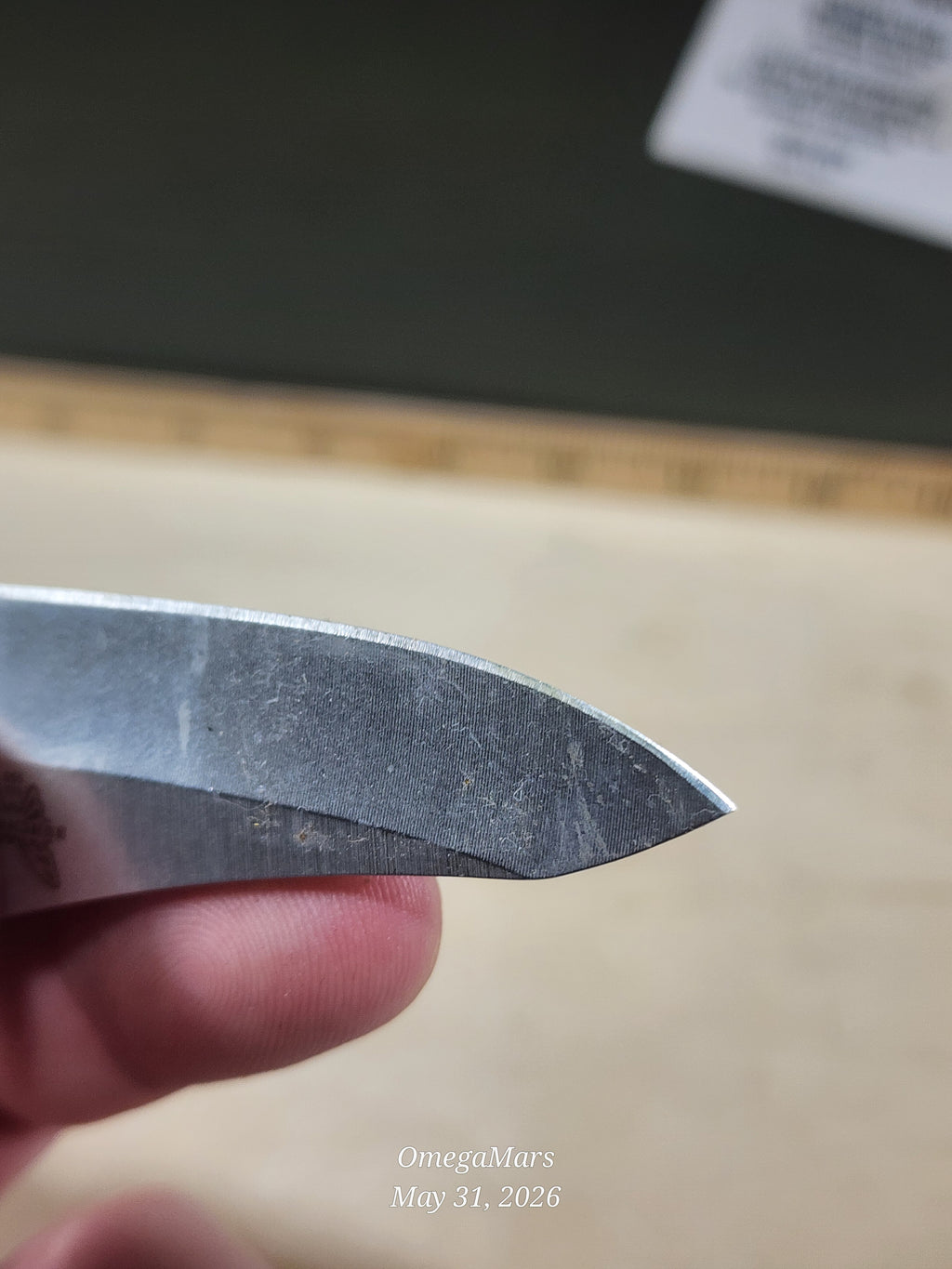 BENCHMADE 555 - 154CM - Mini Griptilain - Light Usage/Dirty - #35Gr