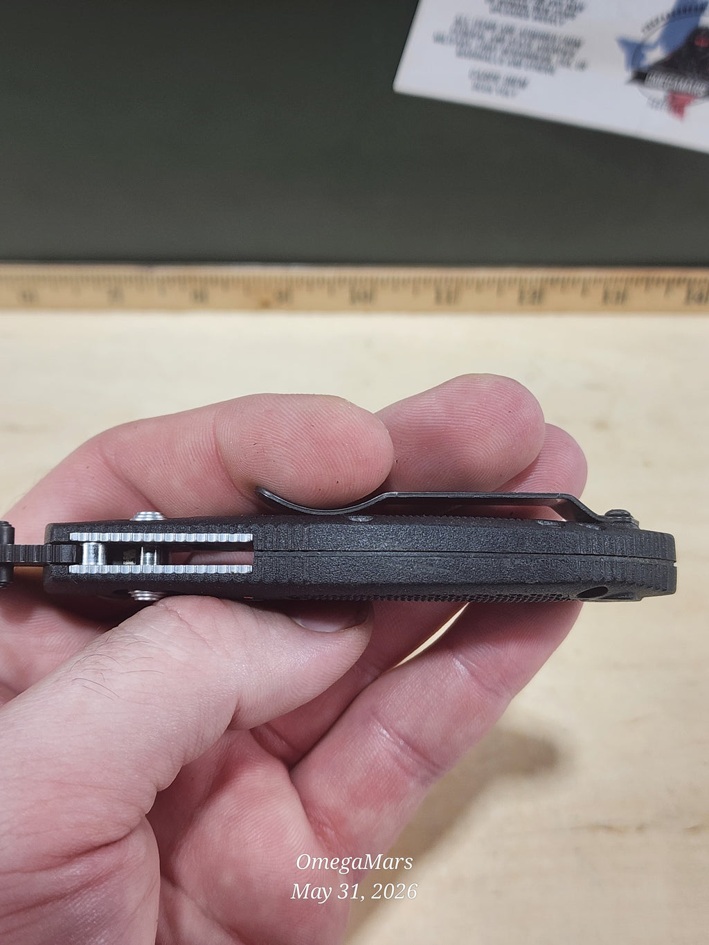 BENCHMADE 556 - 154CM - Mini Griptilain - Light Usage/Dirty - #36Gr