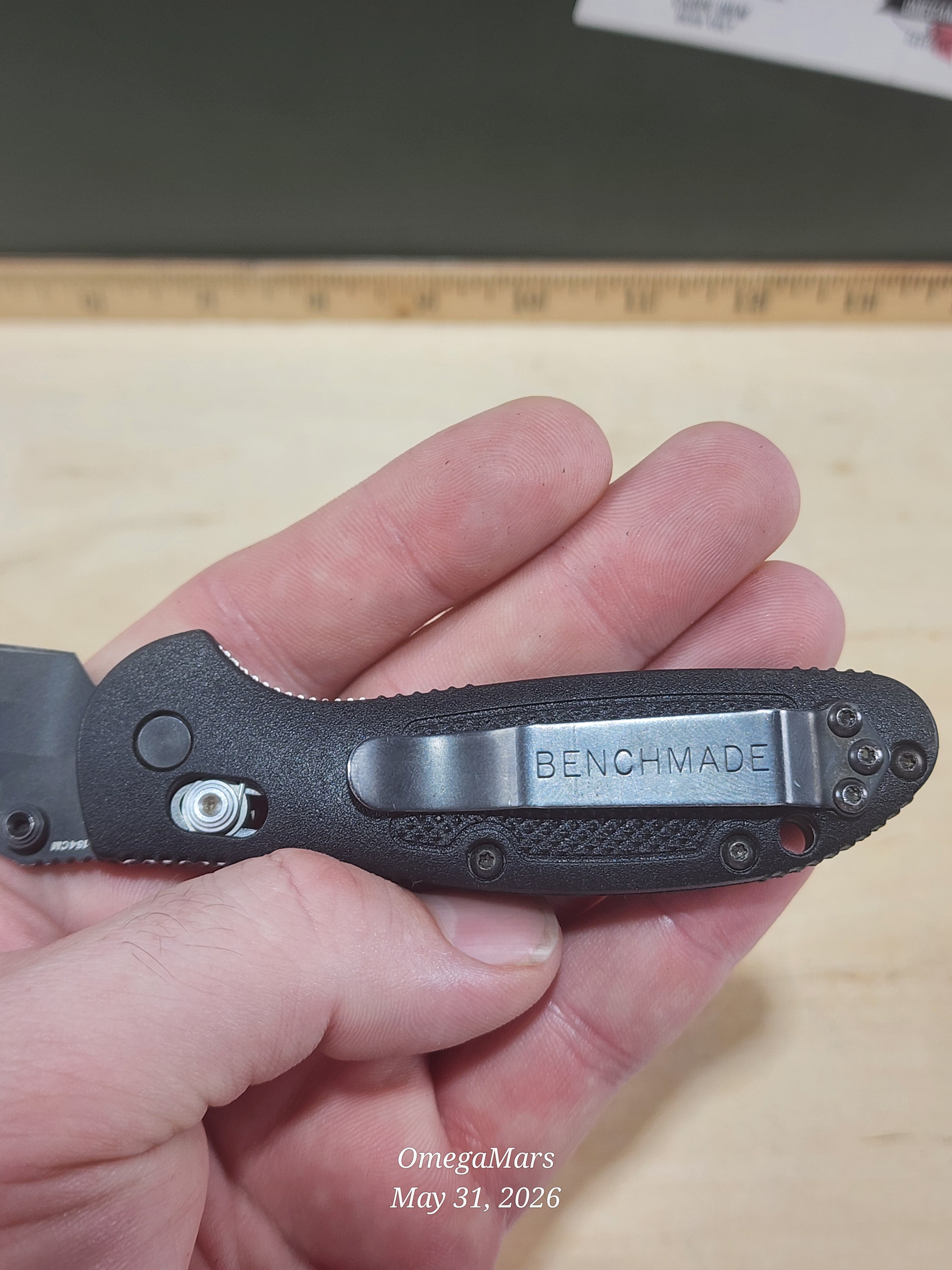 BENCHMADE 556 - 154CM - Mini Griptilain - Light Usage/Dirty - #36Gr