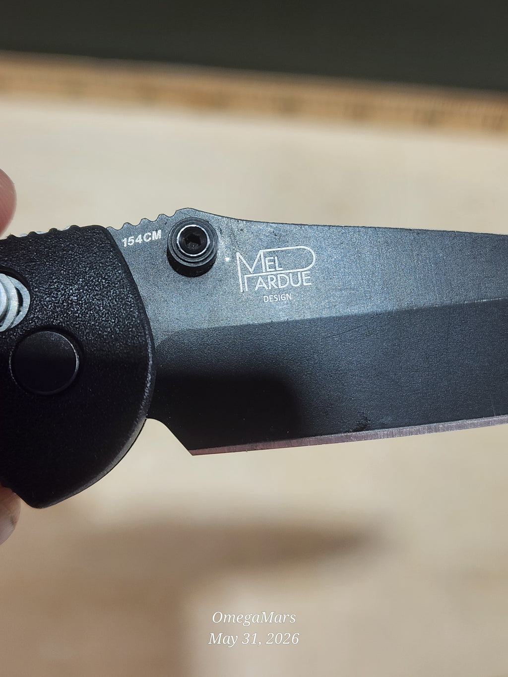 BENCHMADE 556 - 154CM - Mini Griptilain - Light Usage/Dirty - #36Gr