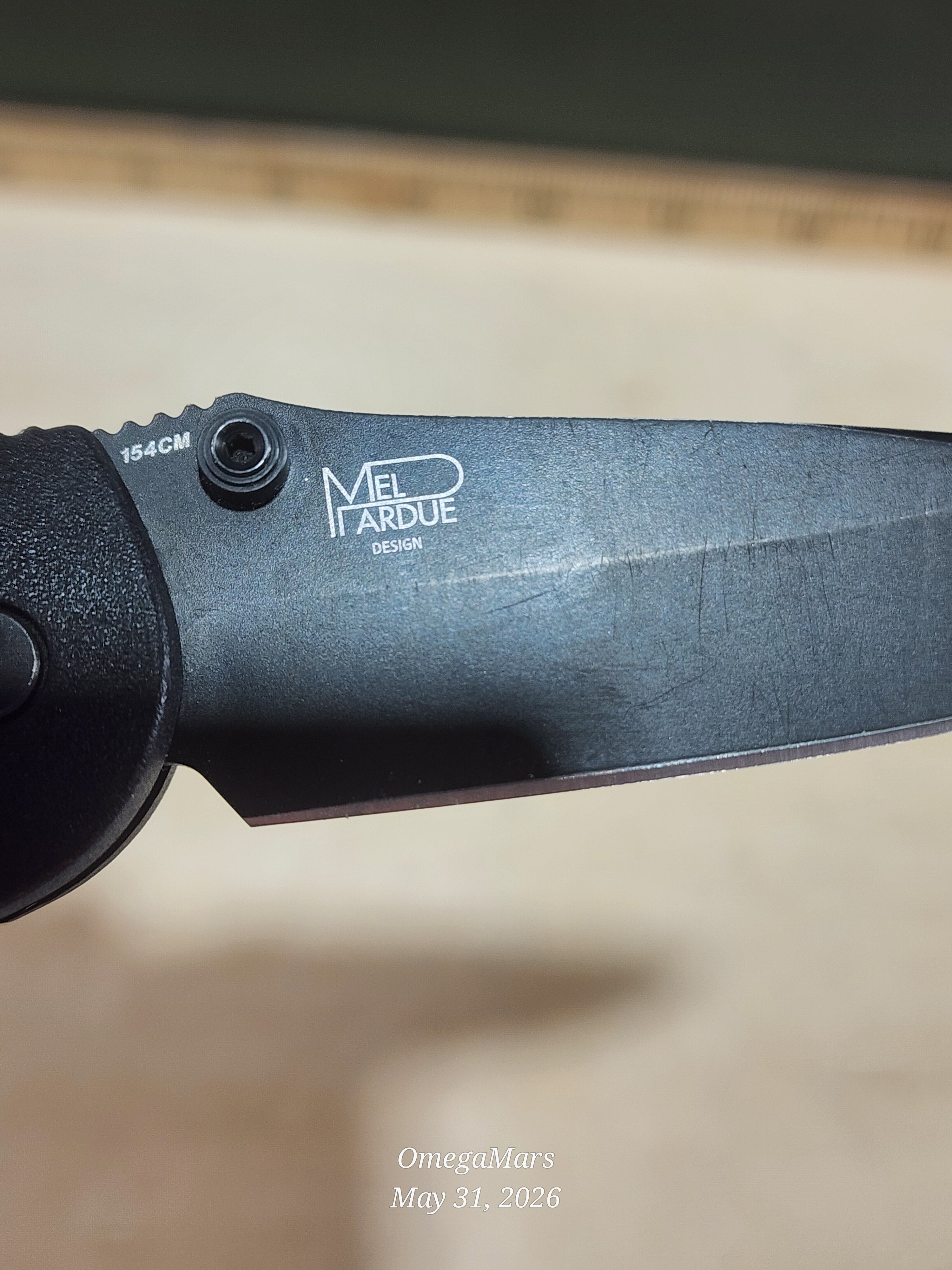 BENCHMADE 556 - 154CM - Mini Griptilain - Light Usage/Dirty - #36Gr
