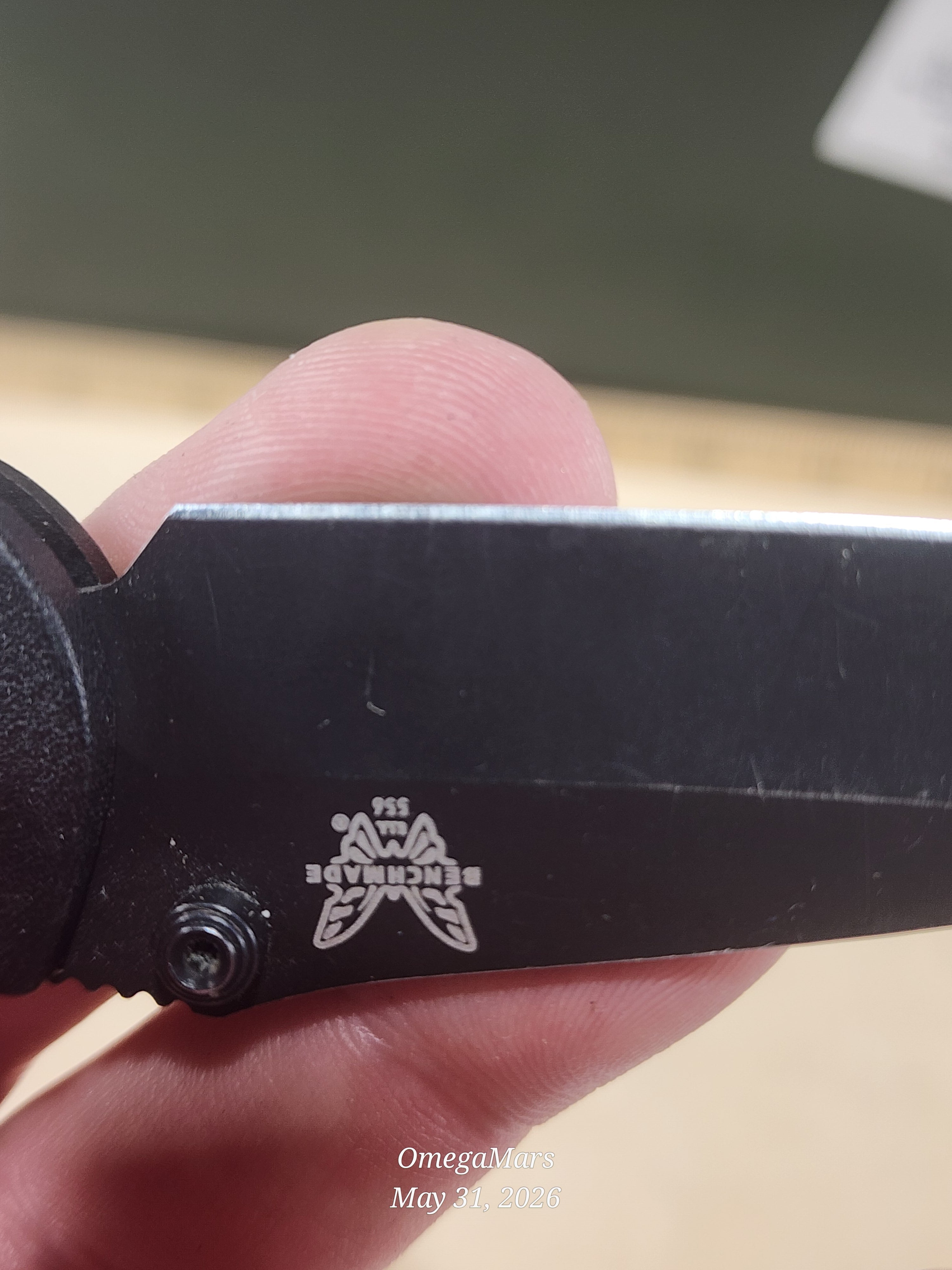 BENCHMADE 556 - 154CM - Mini Griptilain - Light Usage/Dirty - #36Gr