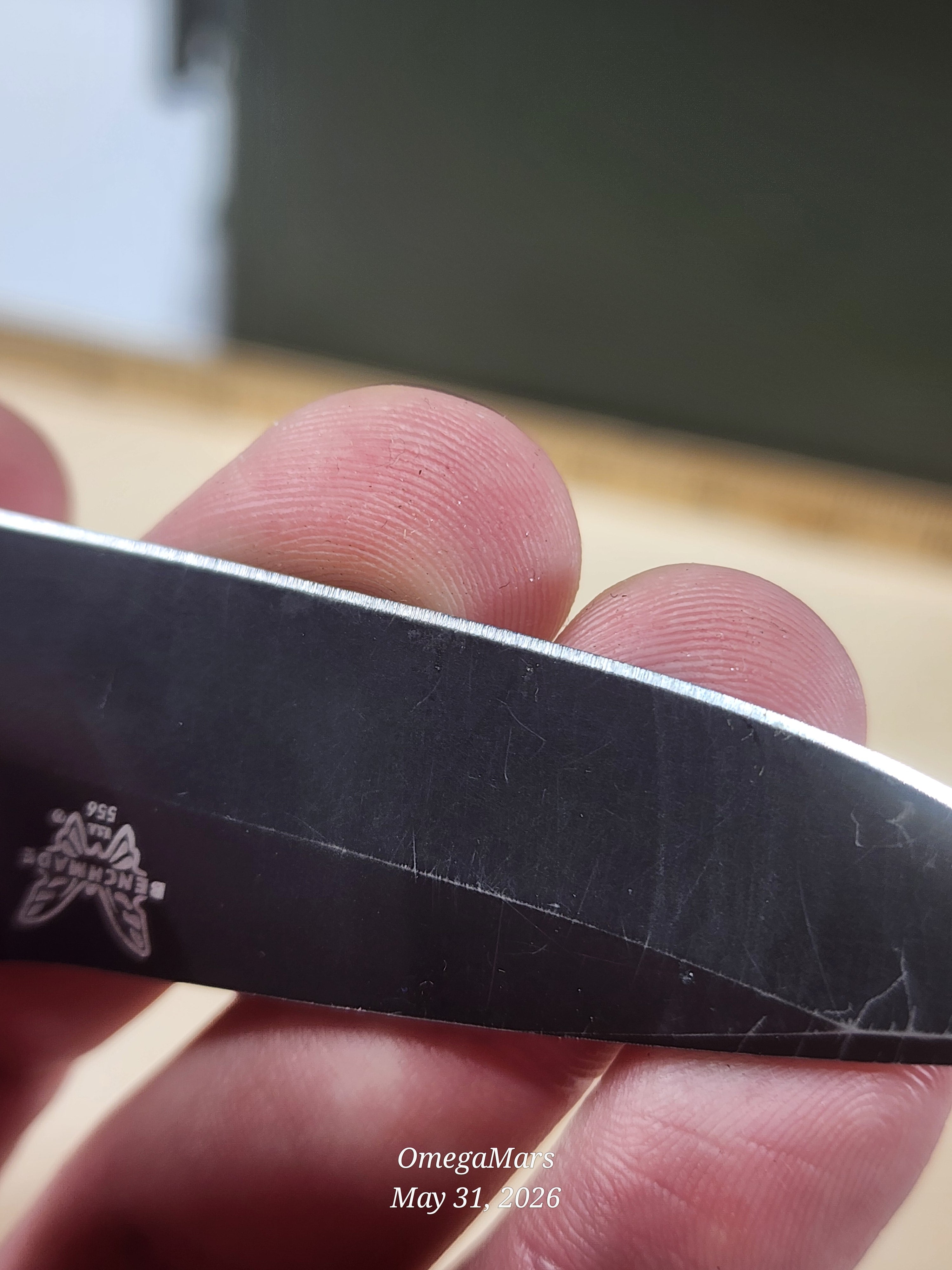 BENCHMADE 556 - 154CM - Mini Griptilain - Light Usage/Dirty - #36Gr