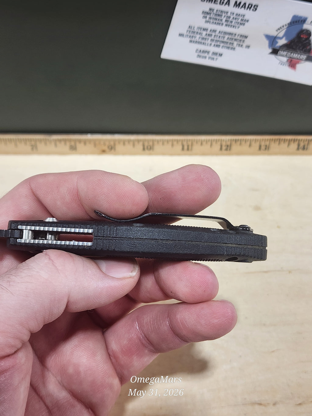 BENCHMADE 556 - 154CM - Mini Griptilain - Light Usage/Dirty - #37Gr