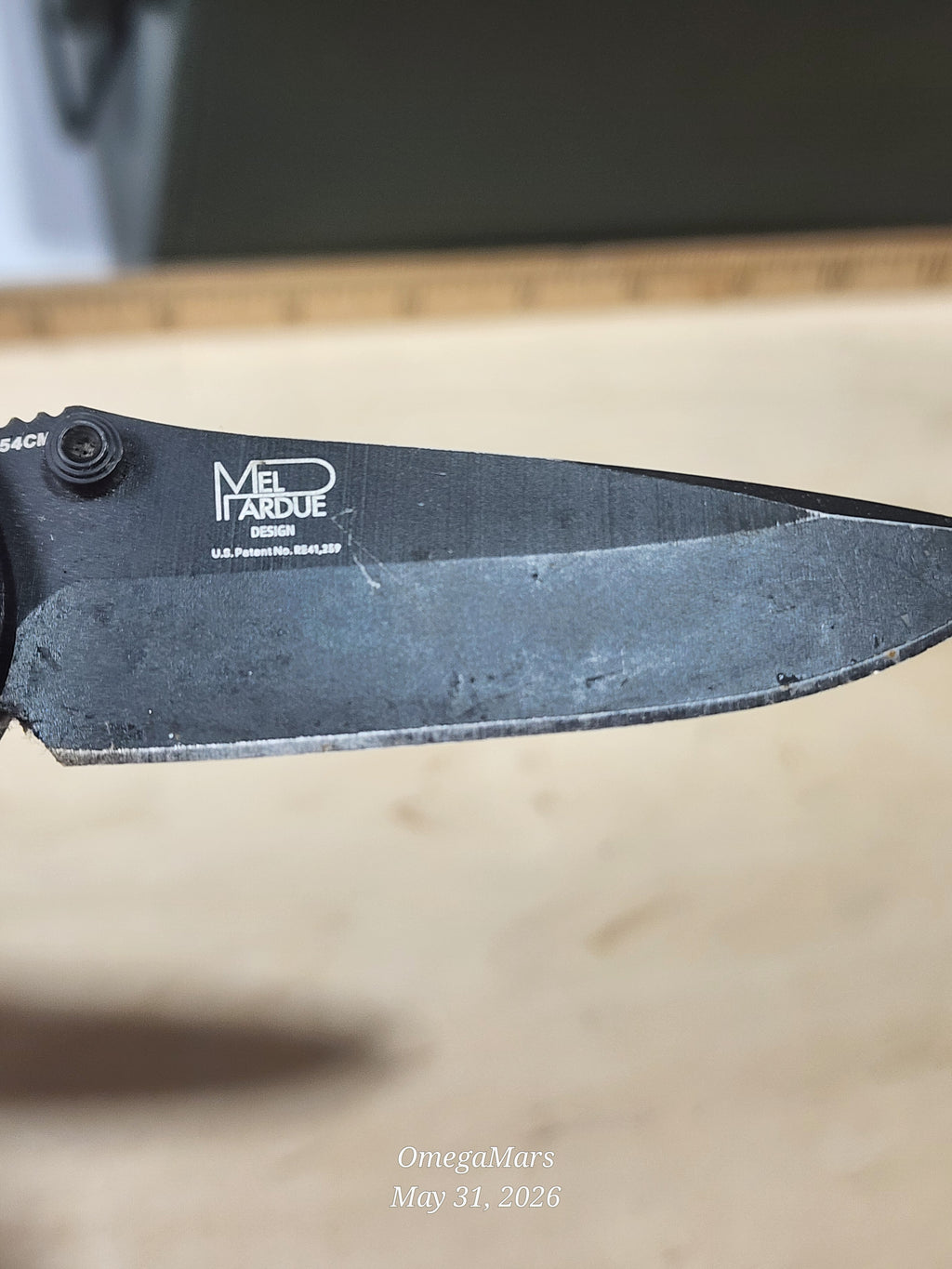BENCHMADE 556 - 154CM - Mini Griptilain - Light Usage/Dirty - #37Gr