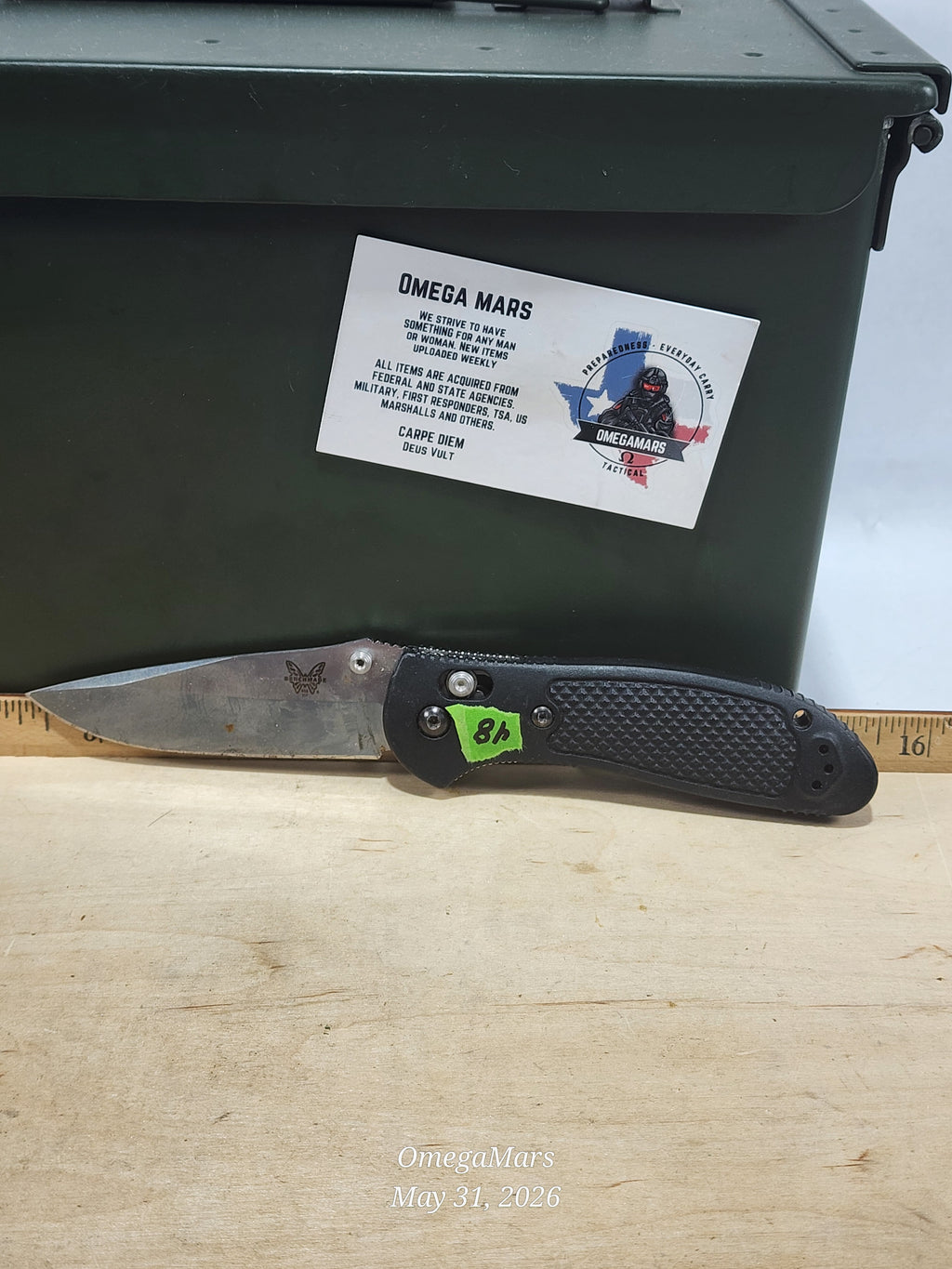 BENCHMADE 551 154CM - Light Usage/Dirty - #48Gr