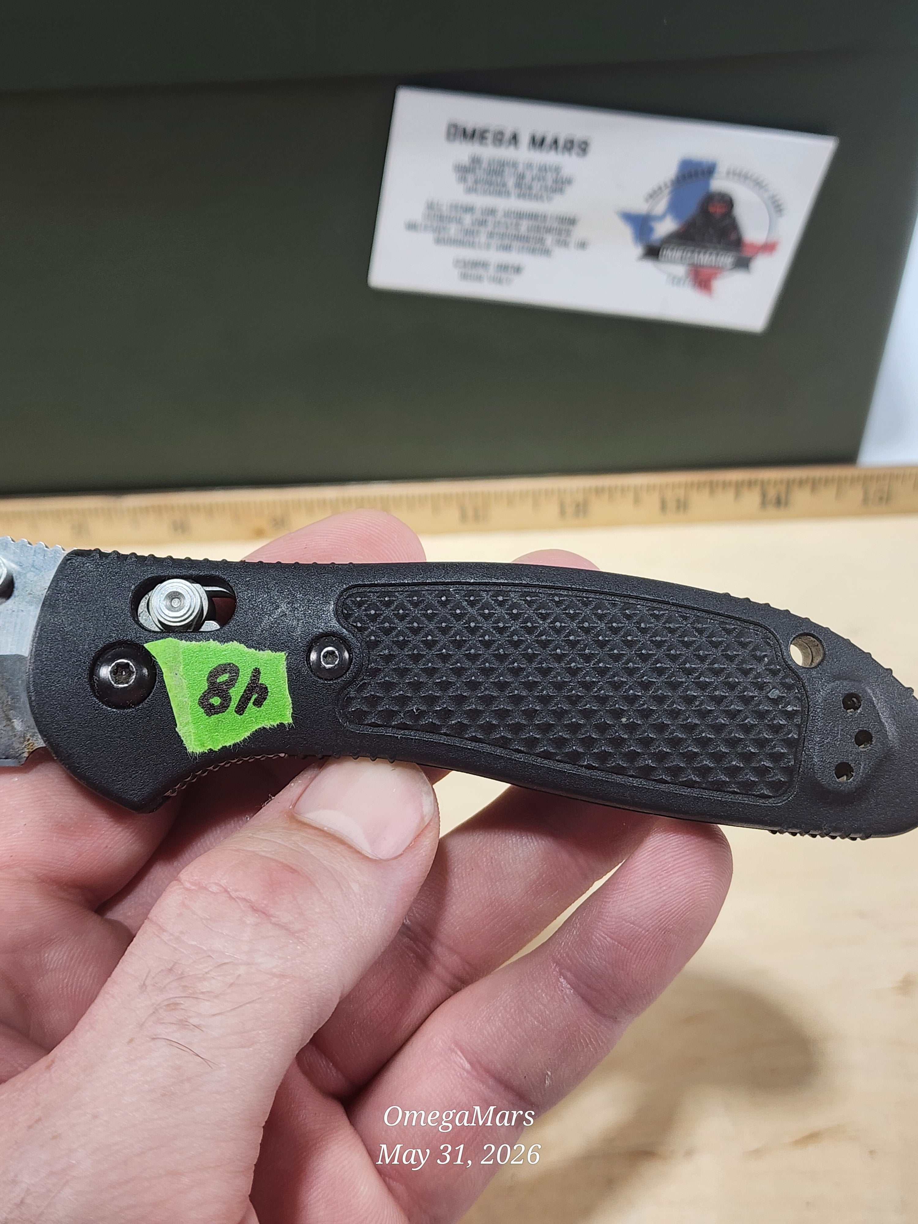 BENCHMADE 551 154CM - Light Usage/Dirty - #48Gr