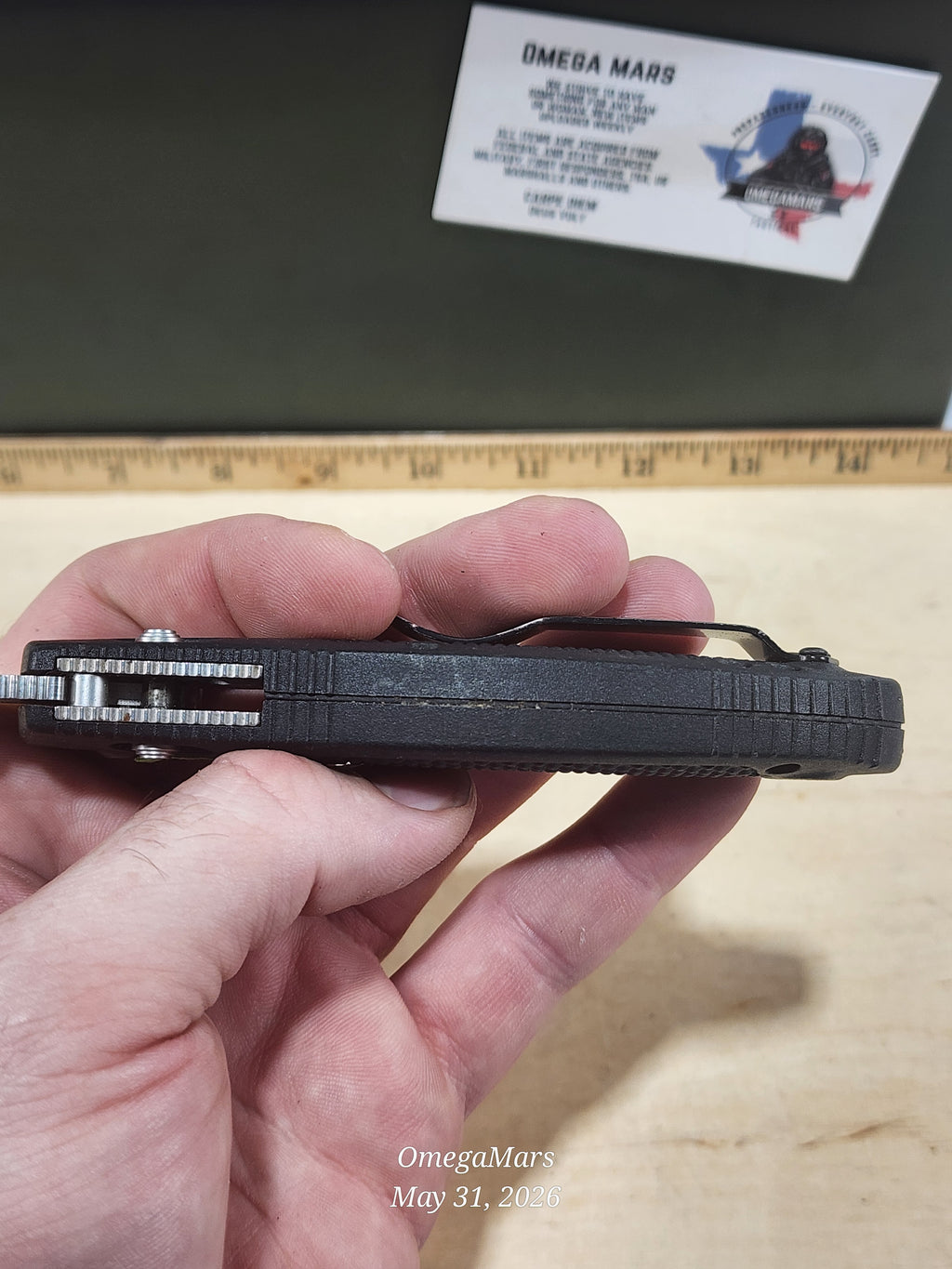 BENCHMADE 551 154CM - Light Usage/Dirty - #48Gr