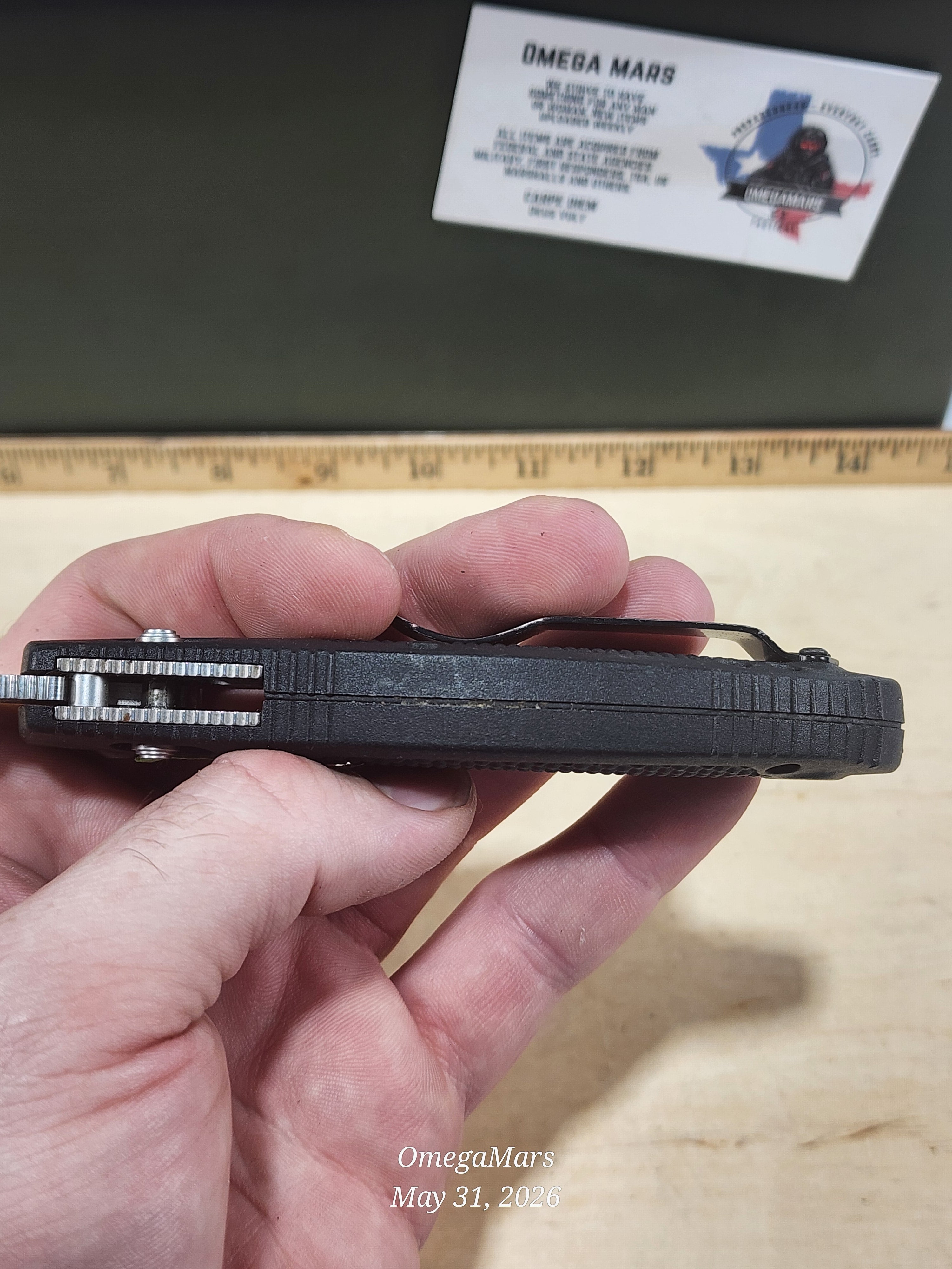 BENCHMADE 551 154CM - Light Usage/Dirty - #48Gr
