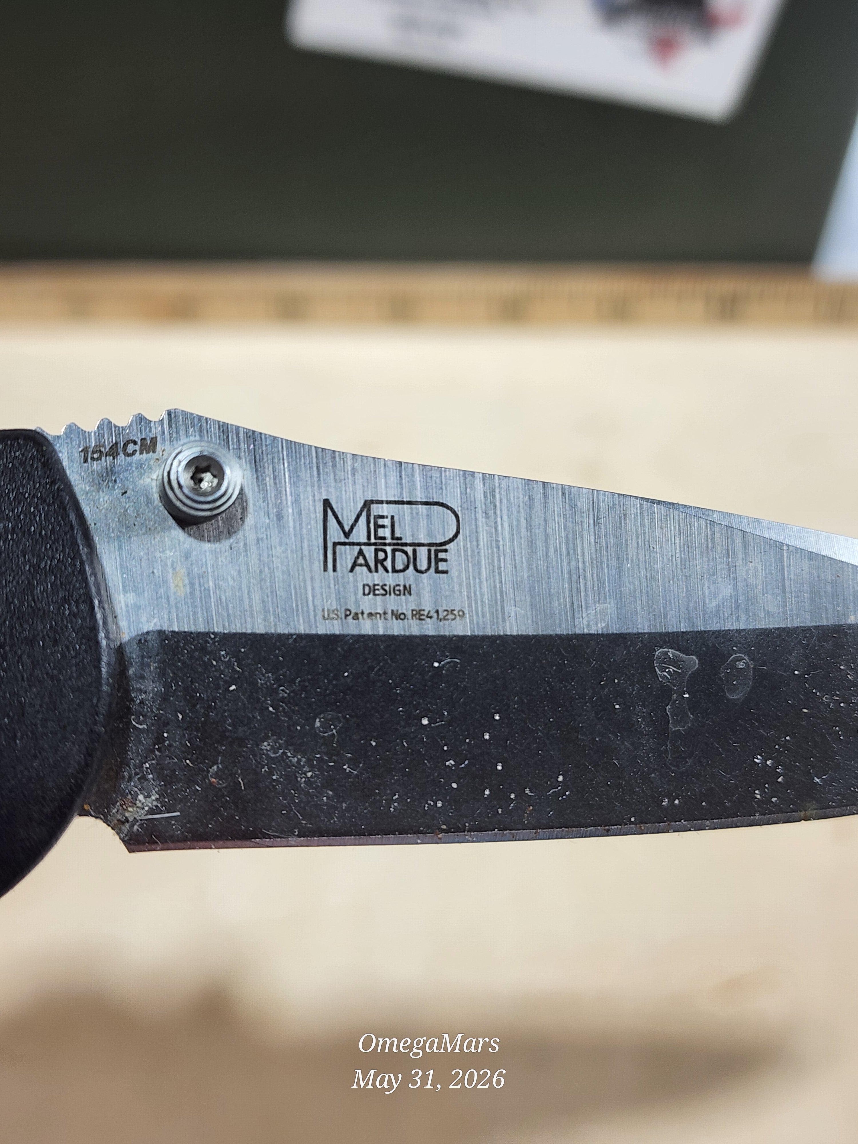 BENCHMADE 551 154CM - Light Usage/Dirty - #48Gr