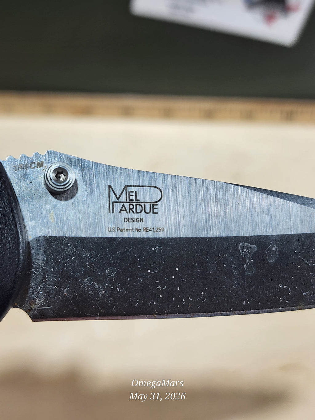 BENCHMADE 551 154CM - Light Usage/Dirty - #48Gr
