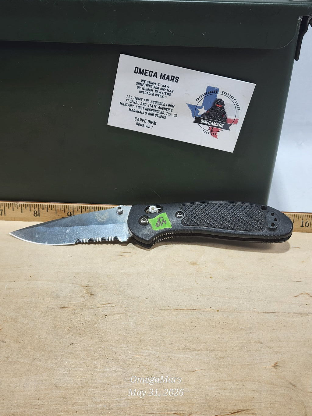 BENCHMADE 551 154CM - Light Usage/Dirty - #49Gr