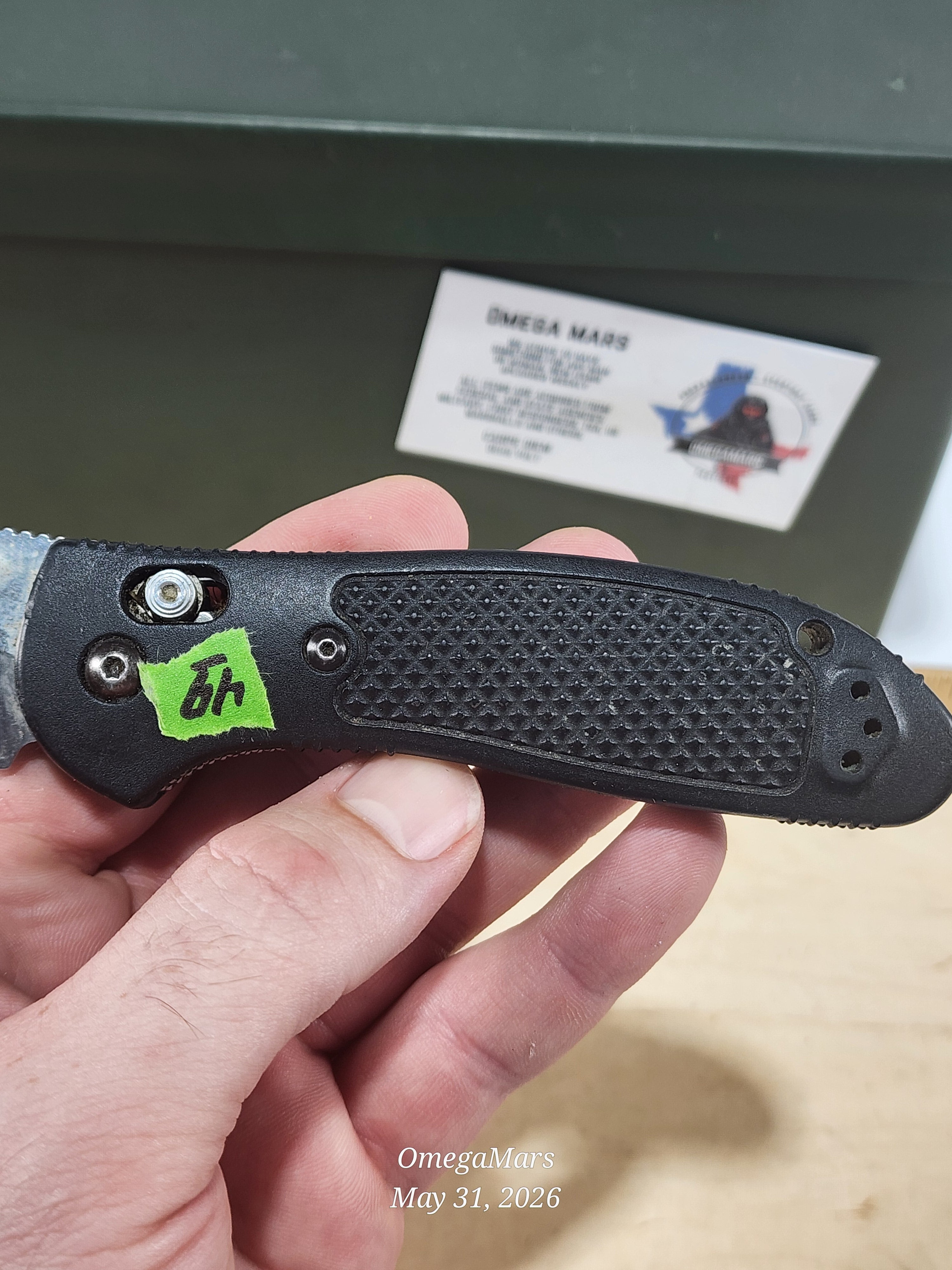 BENCHMADE 551 154CM - Light Usage/Dirty - #49Gr