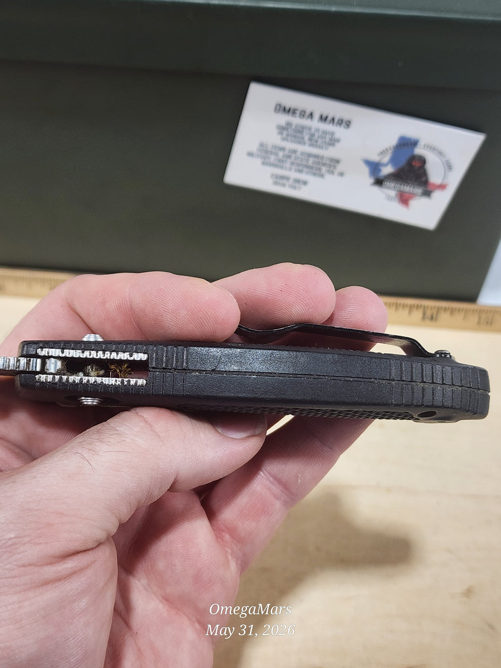 BENCHMADE 551 154CM - Light Usage/Dirty - #49Gr