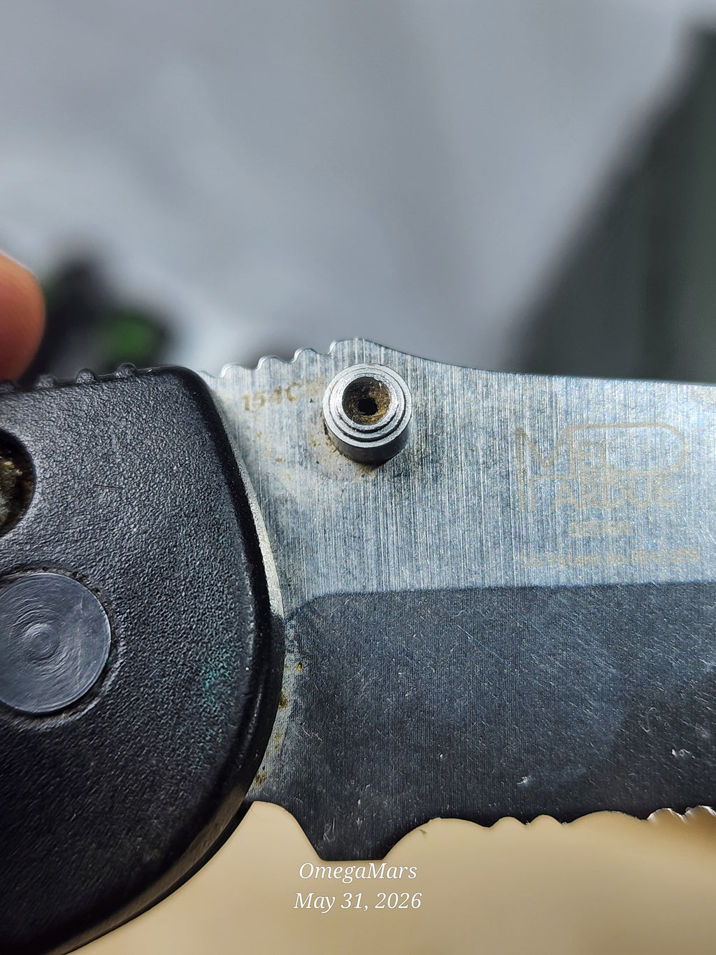 BENCHMADE 551 154CM - Light Usage/Dirty - #49Gr