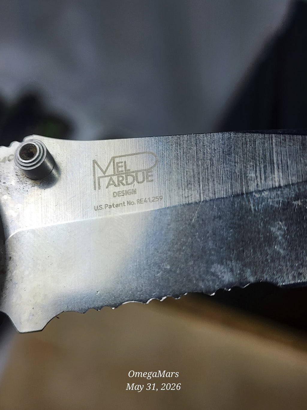BENCHMADE 551 154CM - Light Usage/Dirty - #49Gr