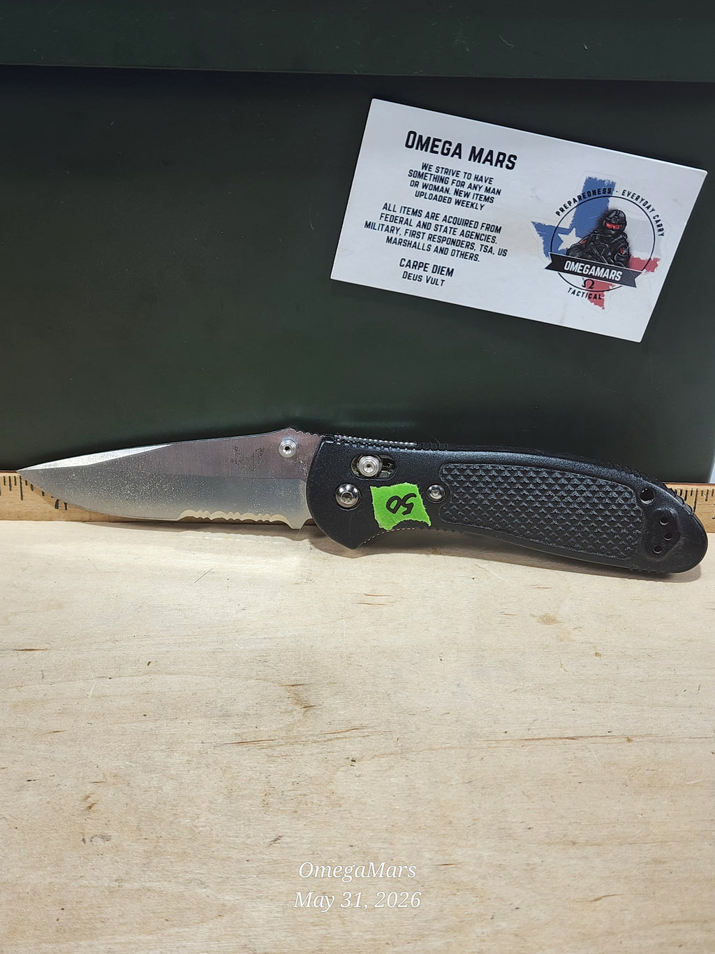 BENCHMADE 551 154CM - Light Usage/Dirty - #50Gr